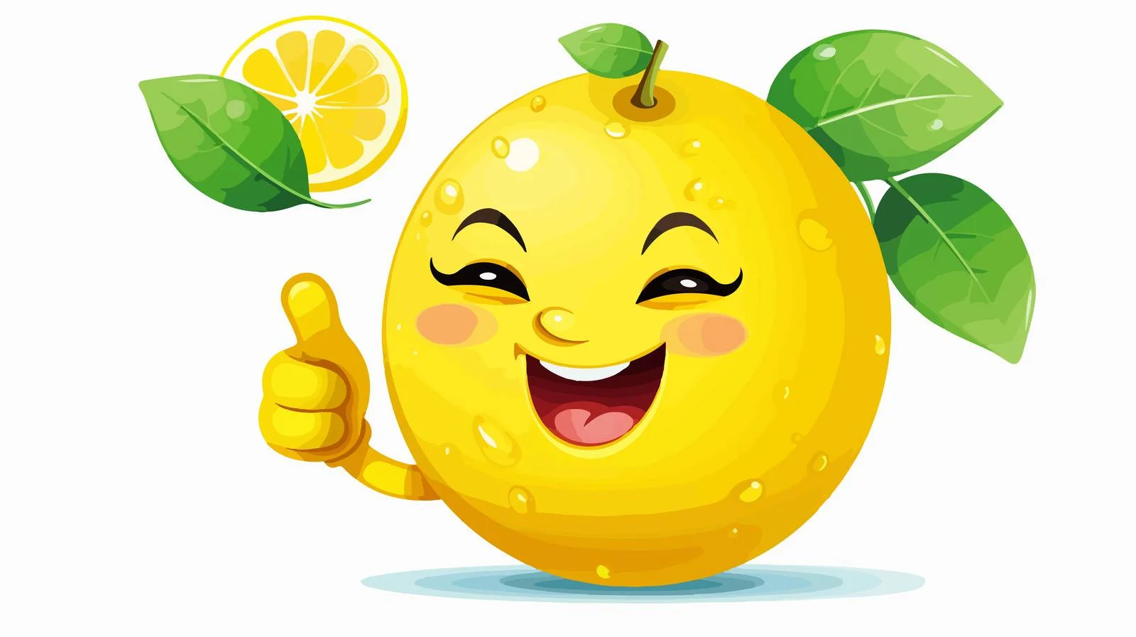 Vibrant Lemon Fruit Illustration — free download from Dotvec