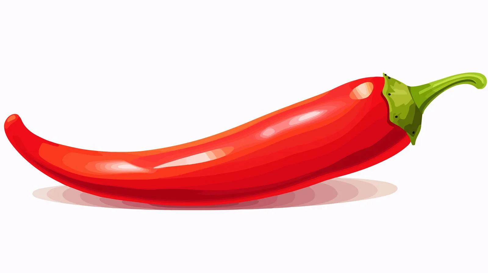 Fiery Chili Peppers Illustration — free download from Dotvec