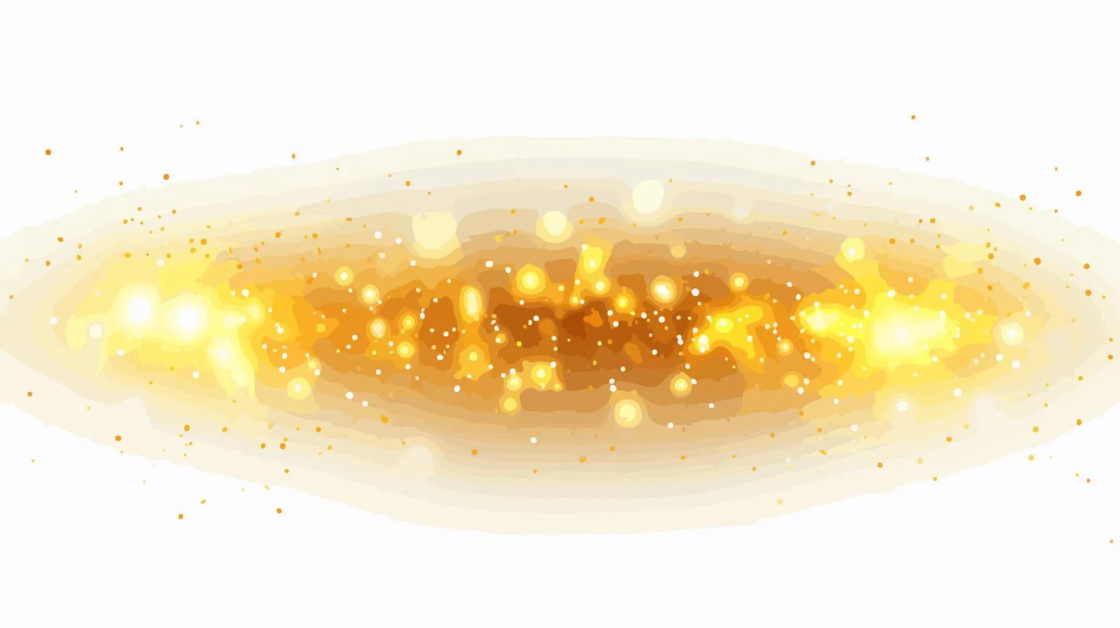 Elegant Golden Sparkling Light Vector Image — free download from Dotvec