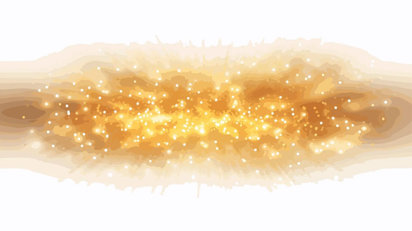 Radiant Golden Sparkling Vector Light — free download from Dotvec