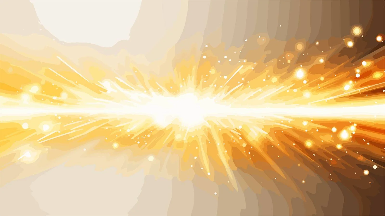 Elegant Golden Light Sparkle Vector — free download from Dotvec