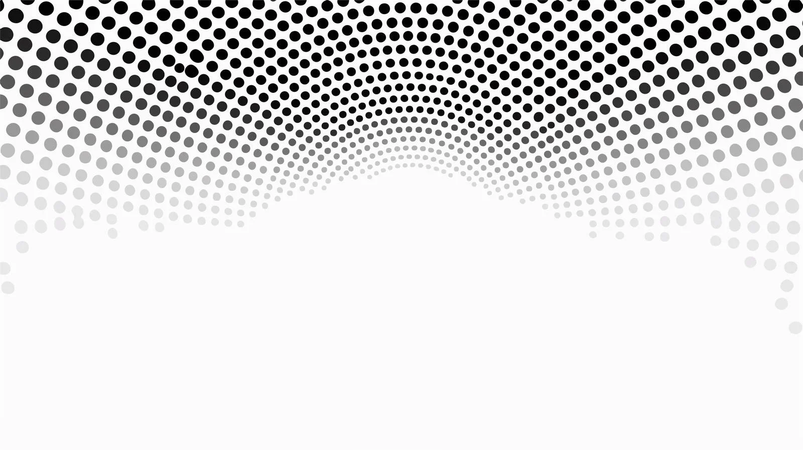 Halftone Circles Pattern Design — free download from Dotvec