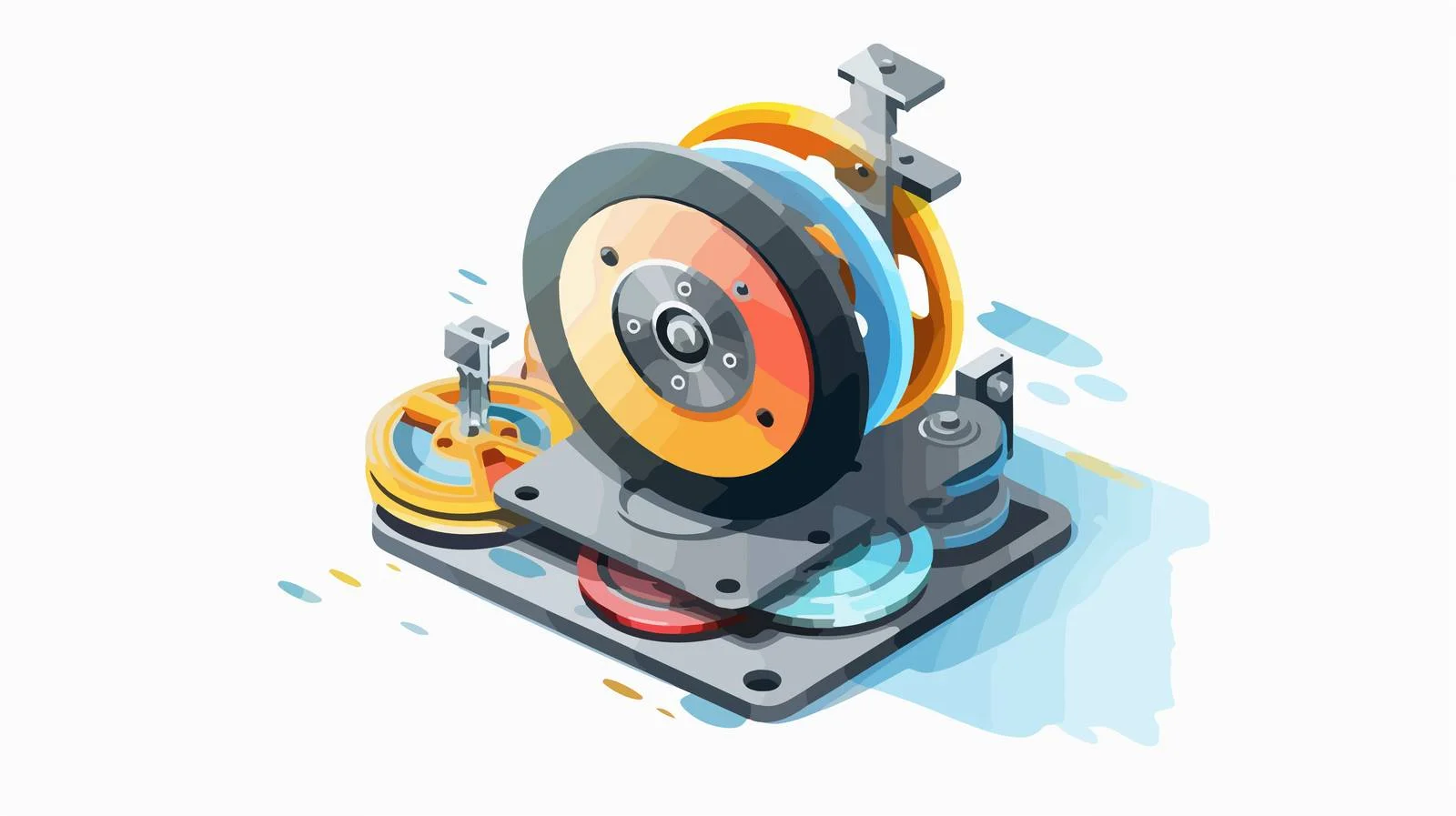 Isometric Media Conversion Icon — free download from Dotvec