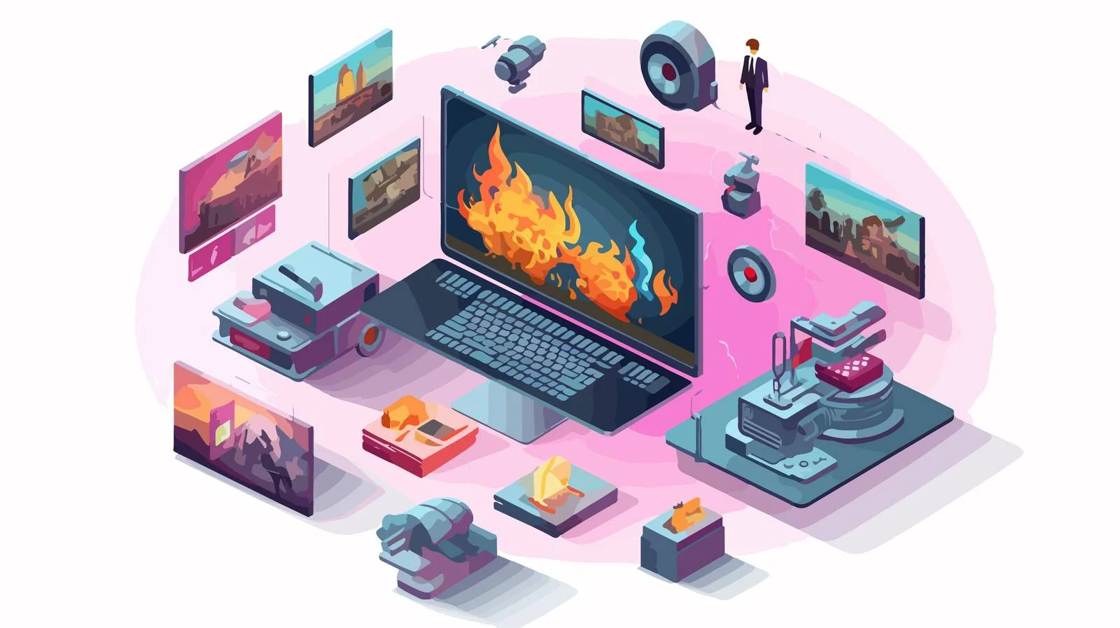 Media Conversion Icon — free download from Dotvec