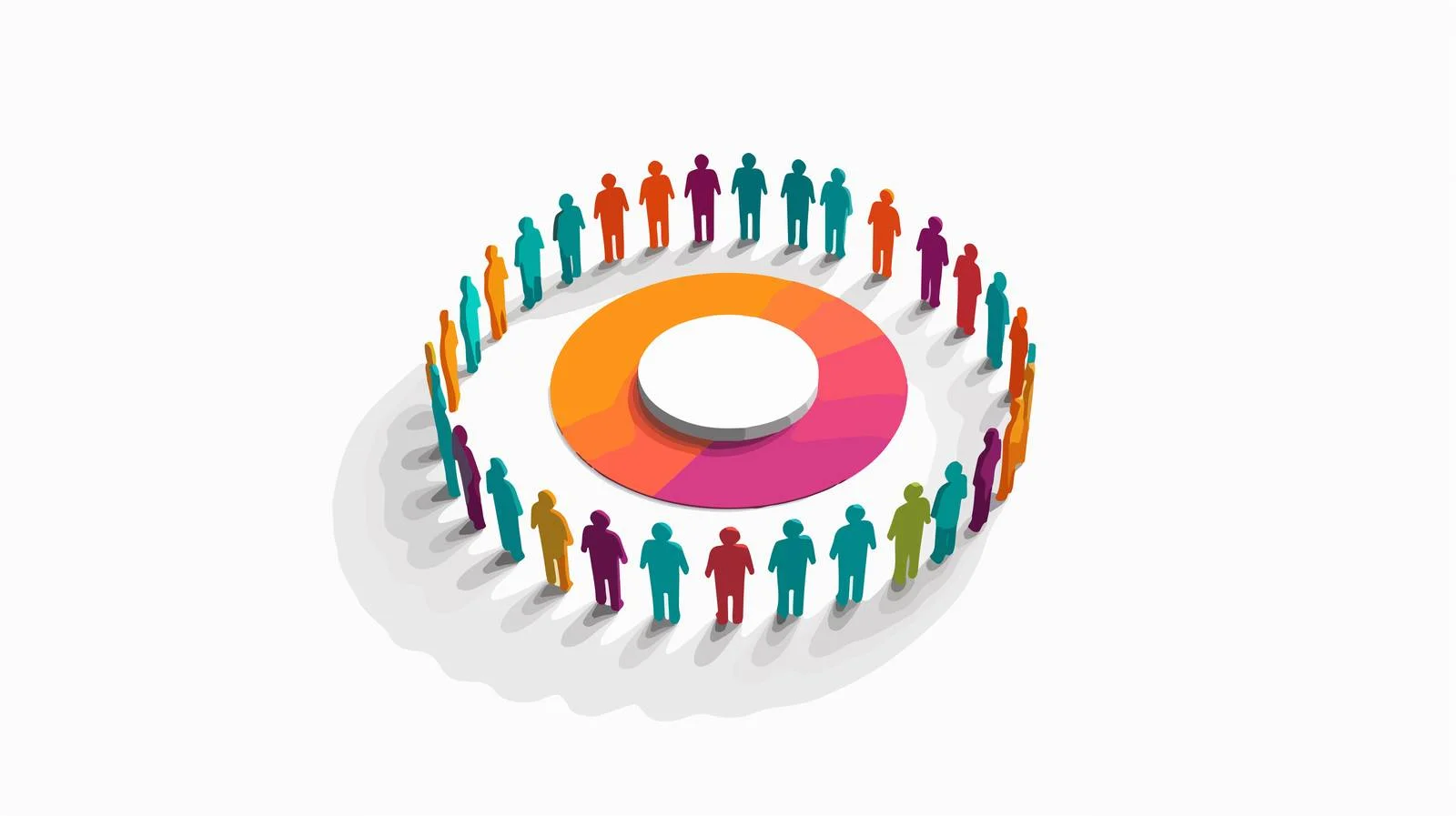 Grouping Symbol People Vector Icon — free download from Dotvec