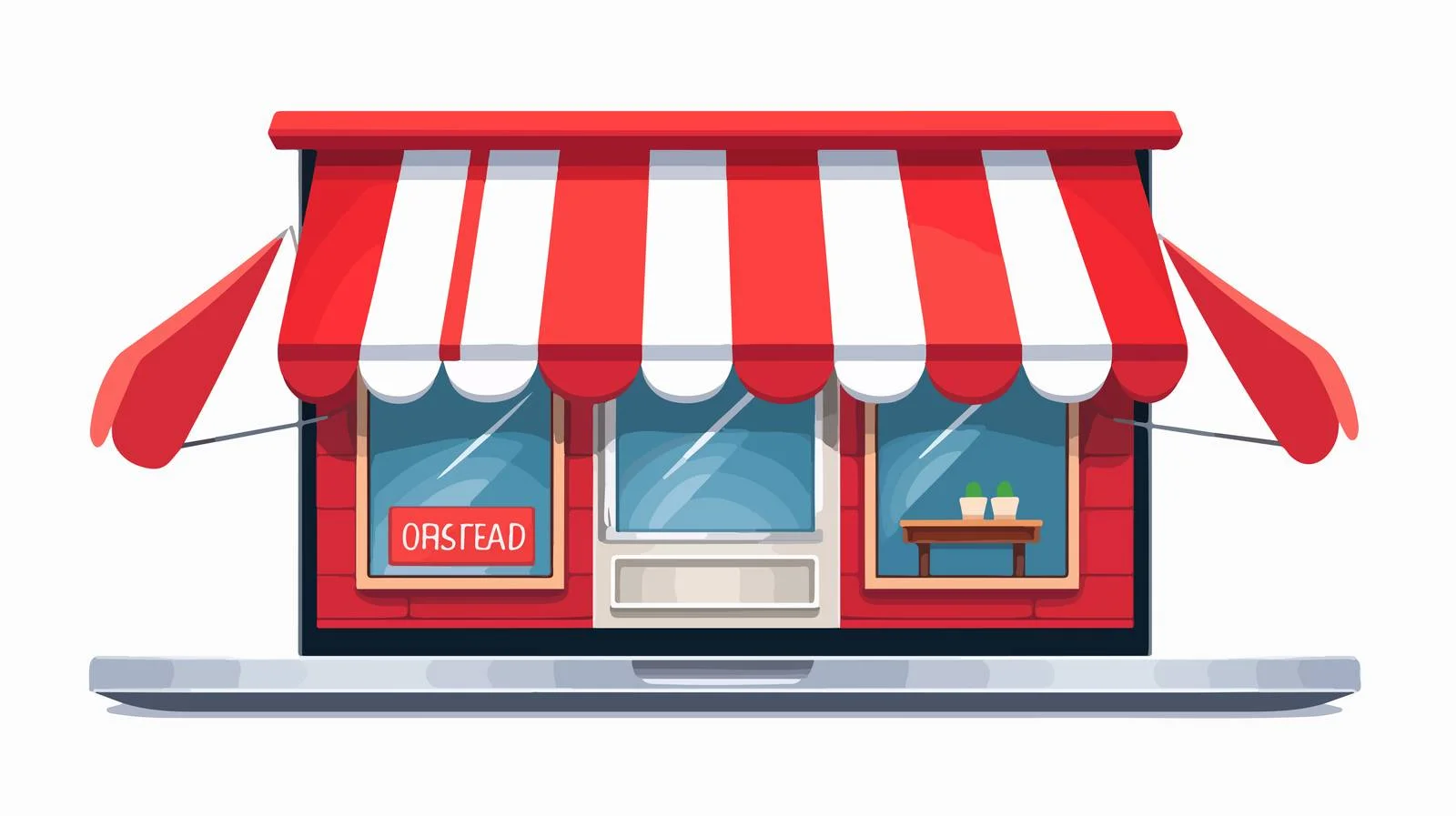 Digital Order Concept on Laptop — free download from Dotvec