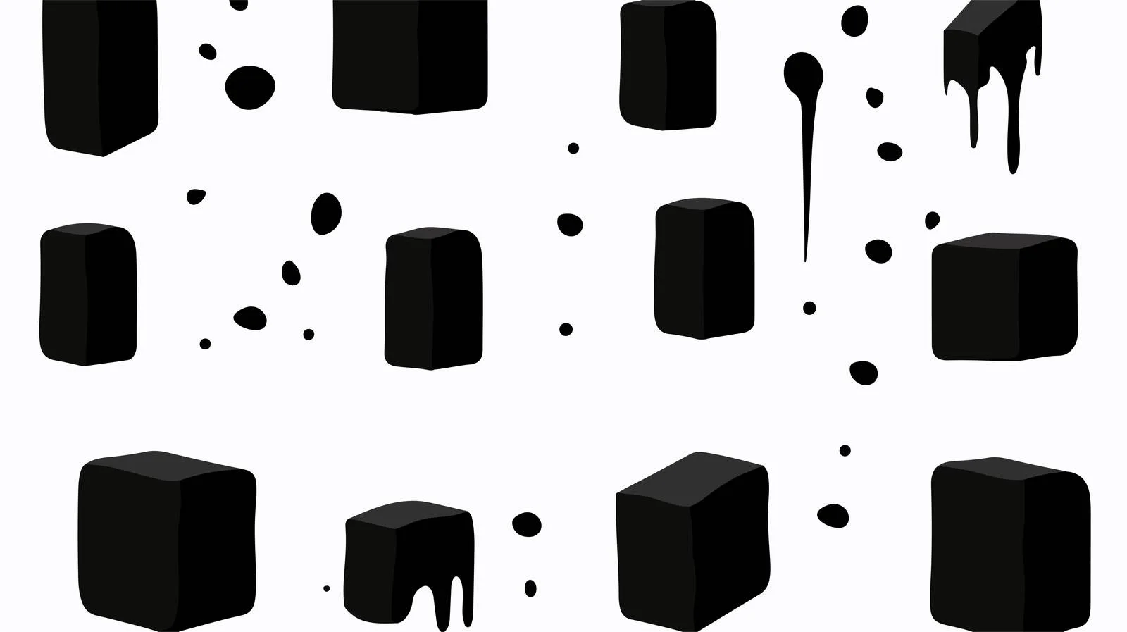 Abstract Liquid Vector Artwork with Cubes — free download from Dotvec