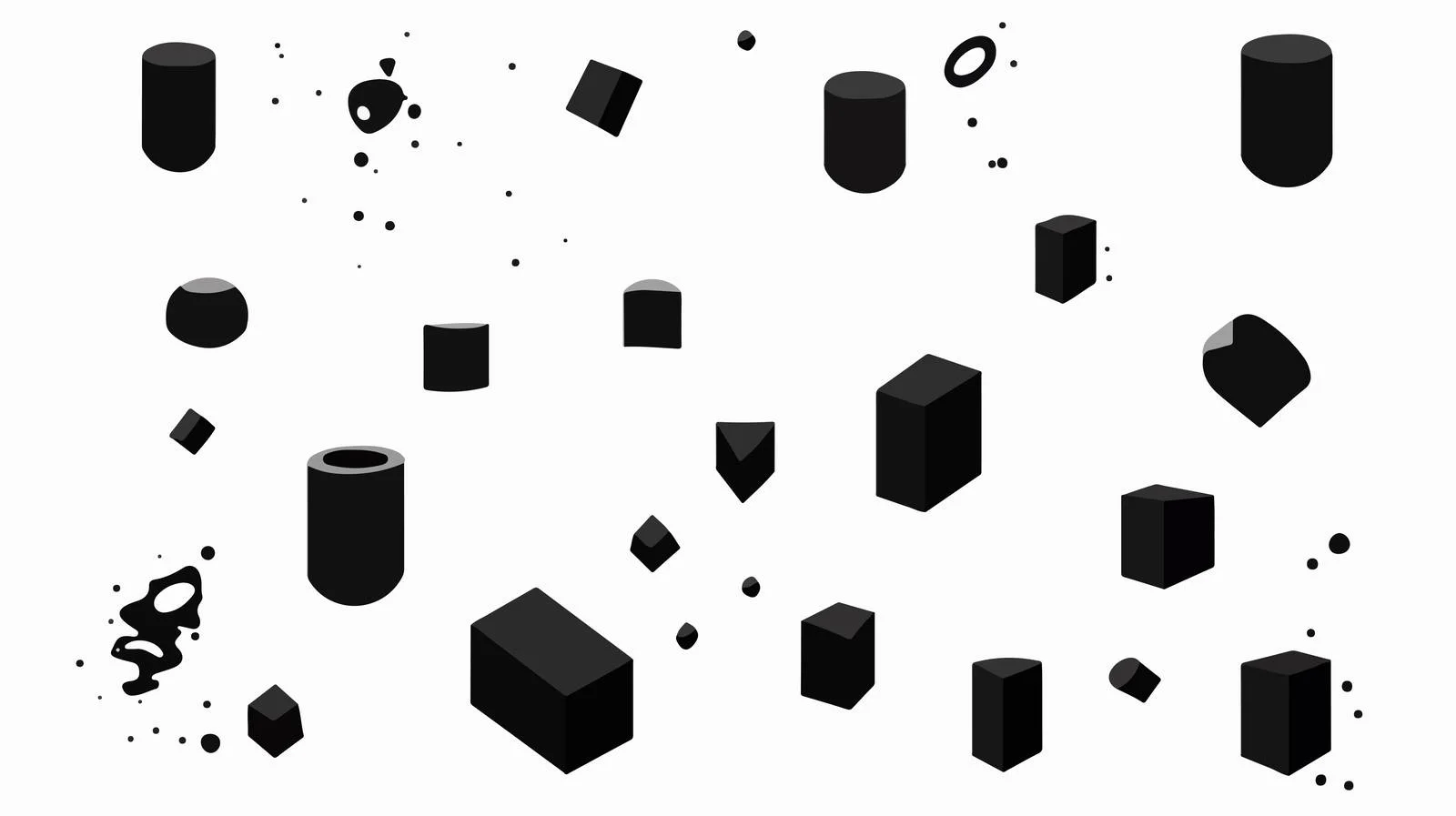 Abstract Liquid Shadows Composition — free download from Dotvec