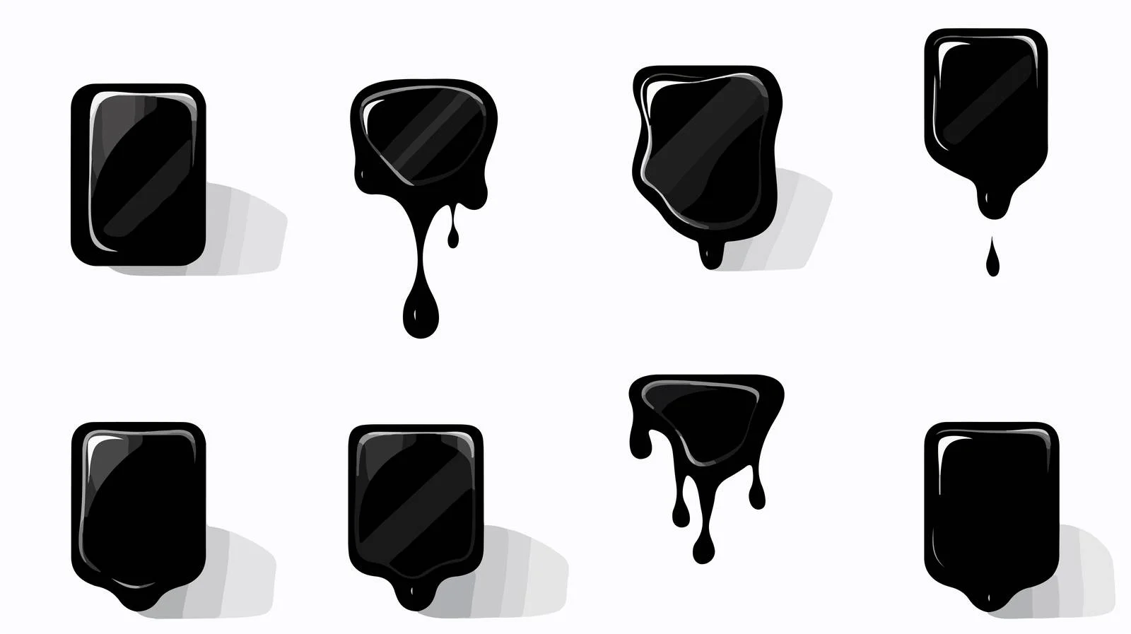 Liquid Shadows Abstract Artwork — free download from Dotvec