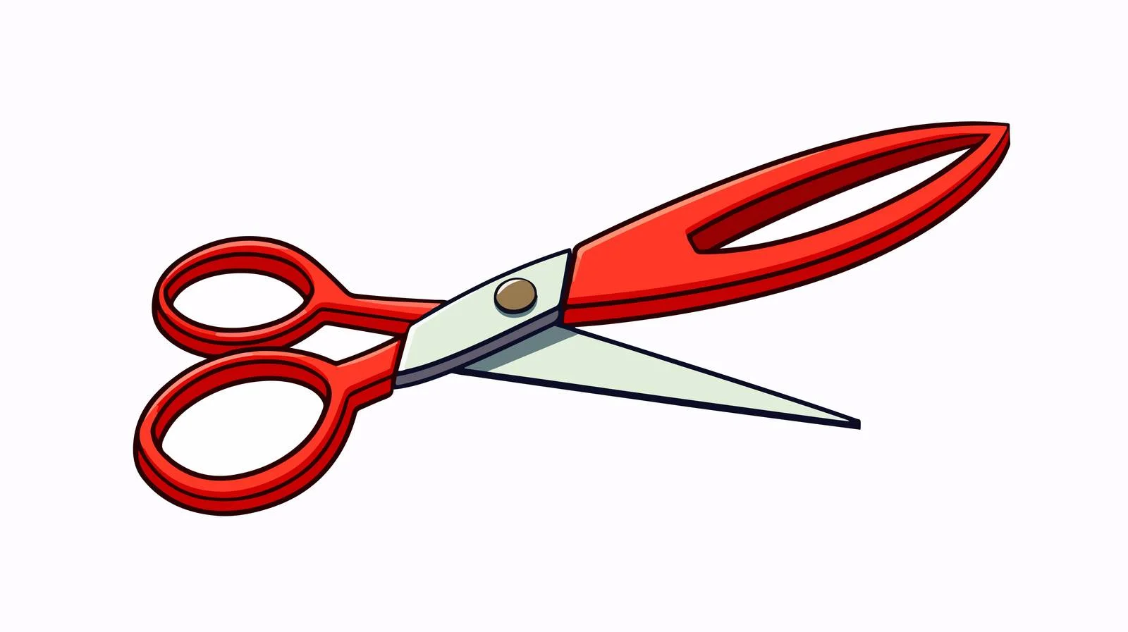 Precision Paper Cutting Scissors — free download from Dotvec