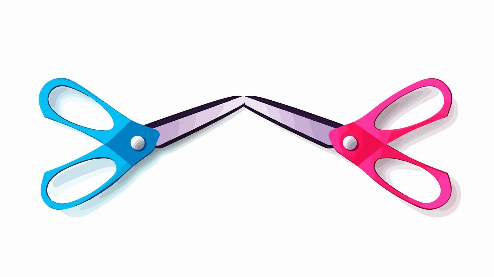 Precision Dotted Line Paper Cutting Scissors — free download from Dotvec