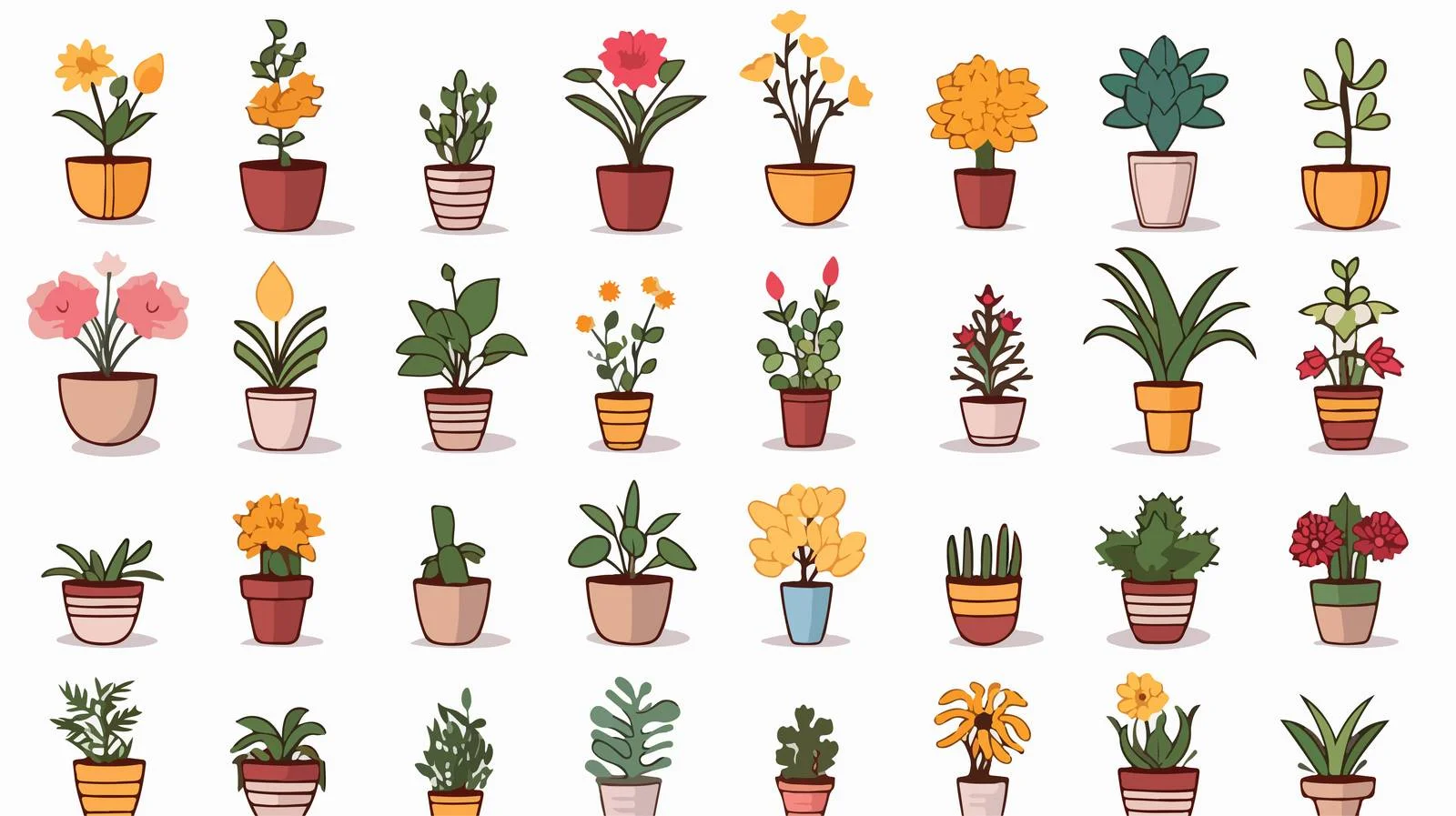 Botanical Illustration Set — free download from Dotvec