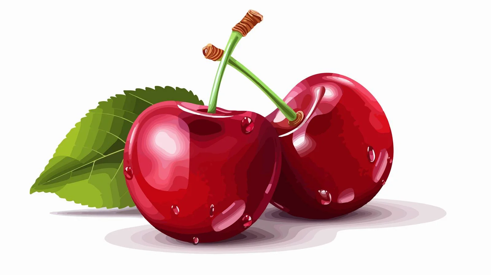 Vibrant Red Cherries and Citrus Berries — free download from Dotvec