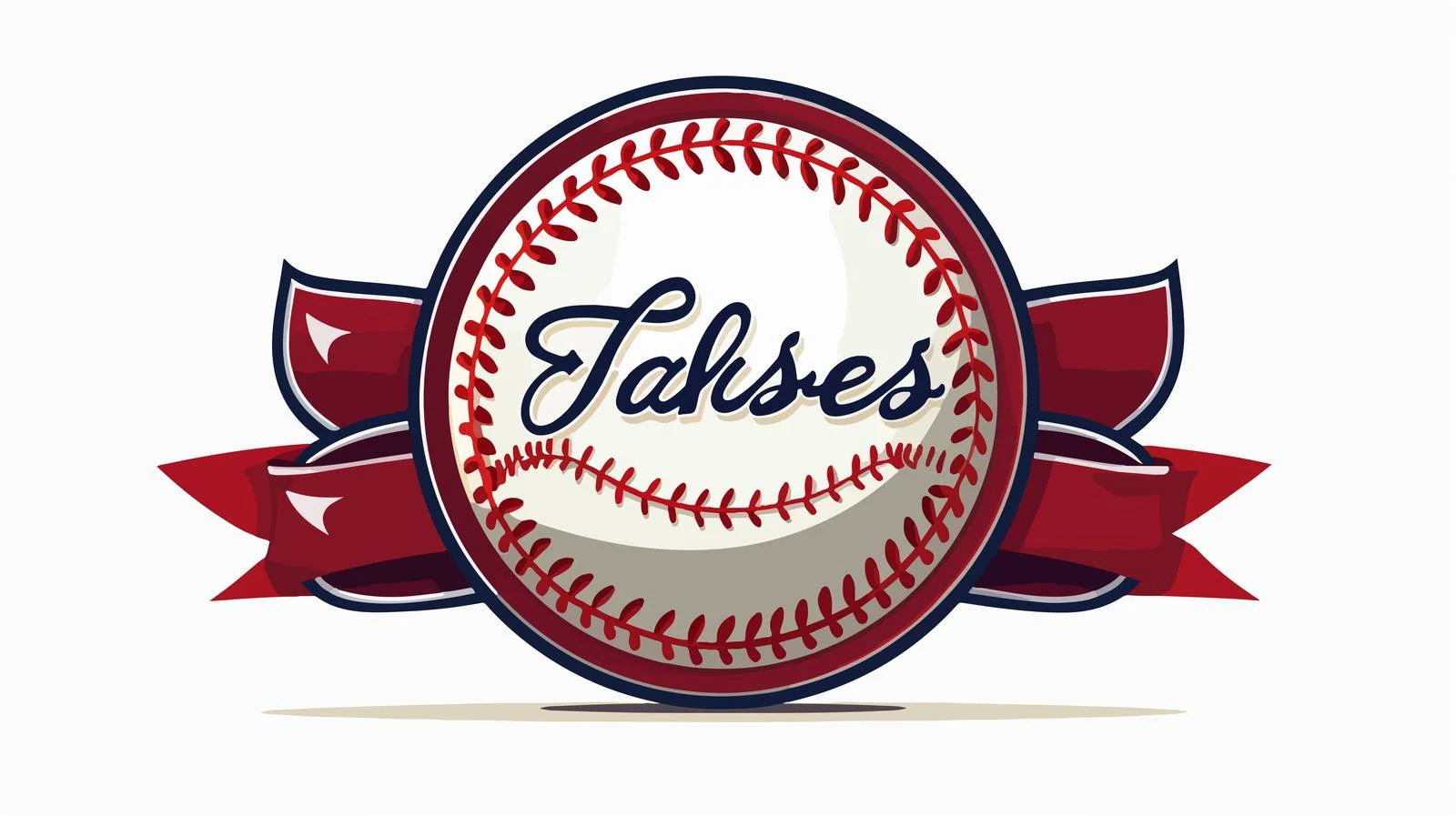 Sports Monogram Baseball Design — free download from Dotvec