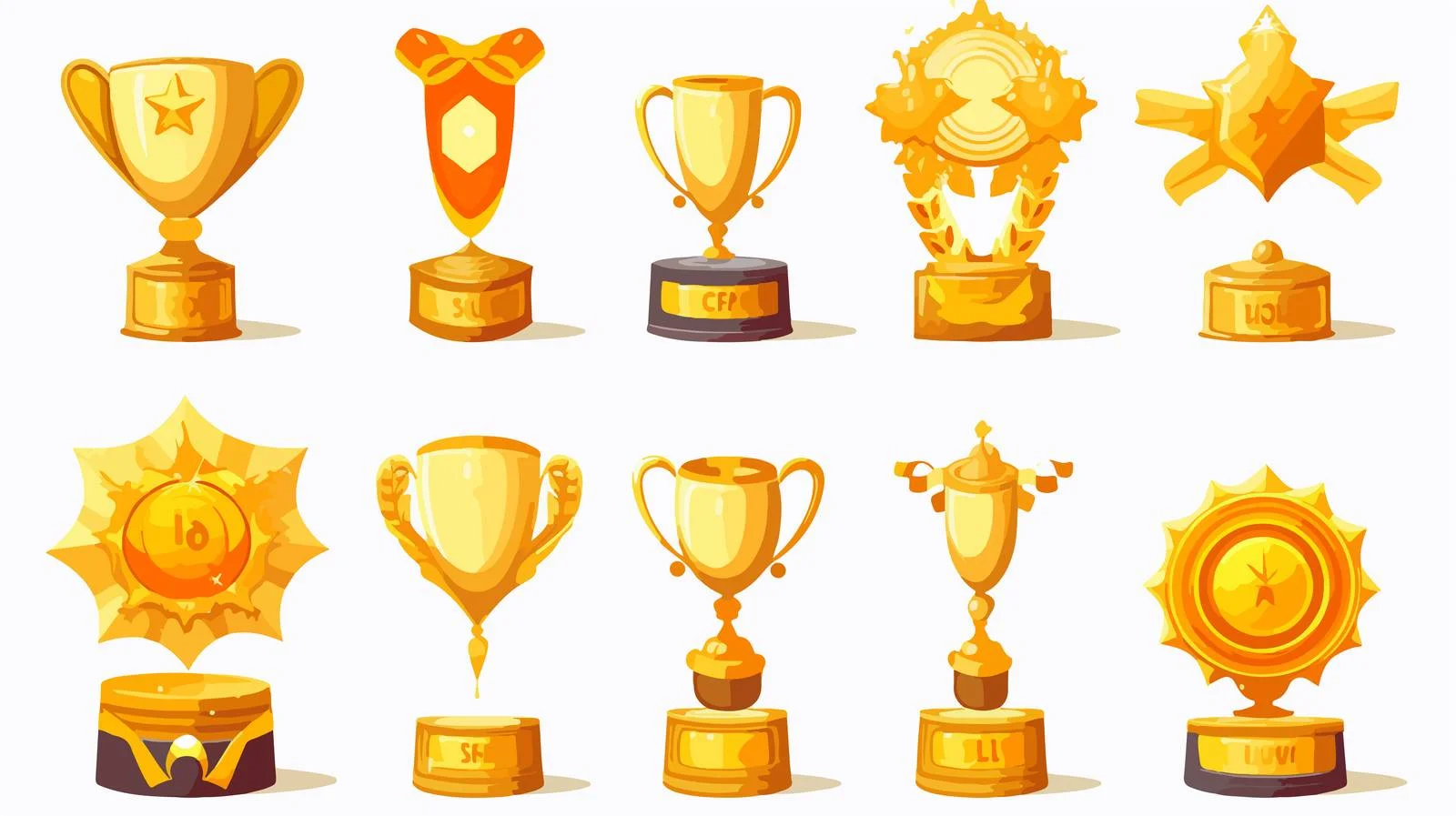 Sports Victory Awards Collection — free download from Dotvec