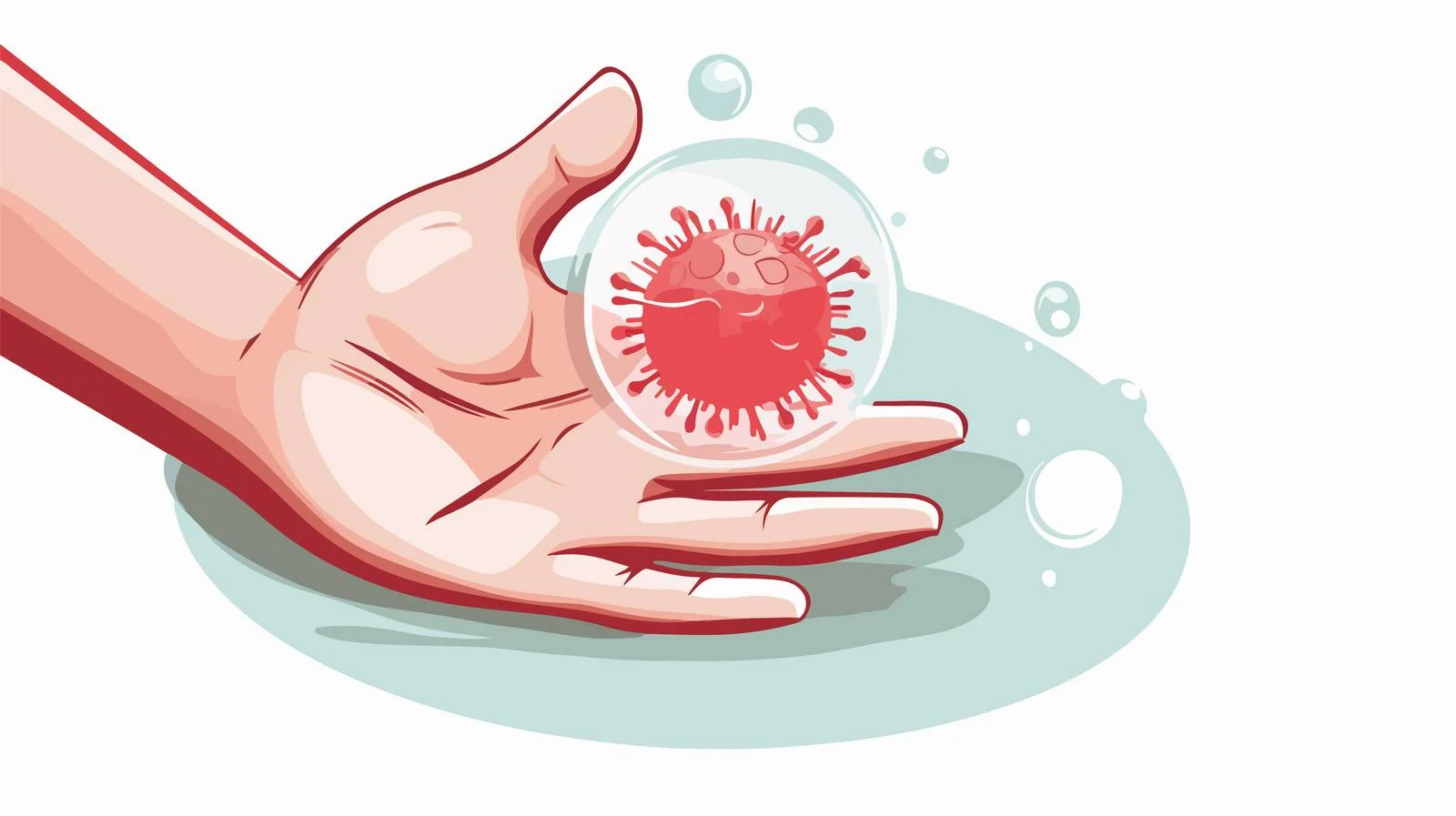 Handwashing with Soap Prevents Infections — free download from Dotvec