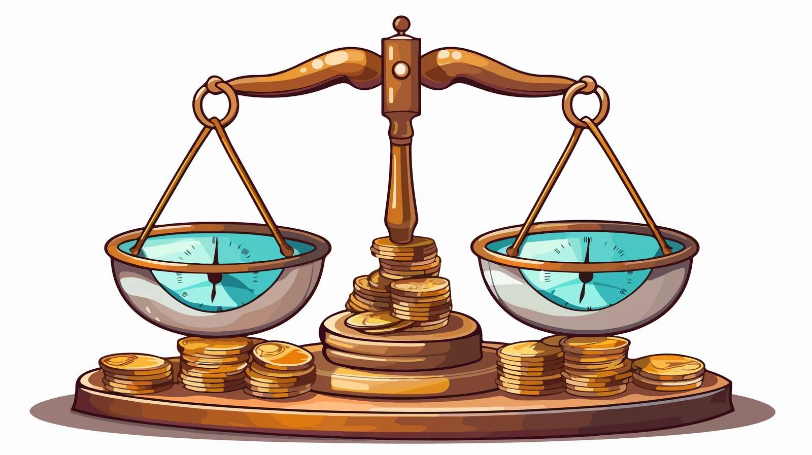 Financial Balance Concept — free download from Dotvec