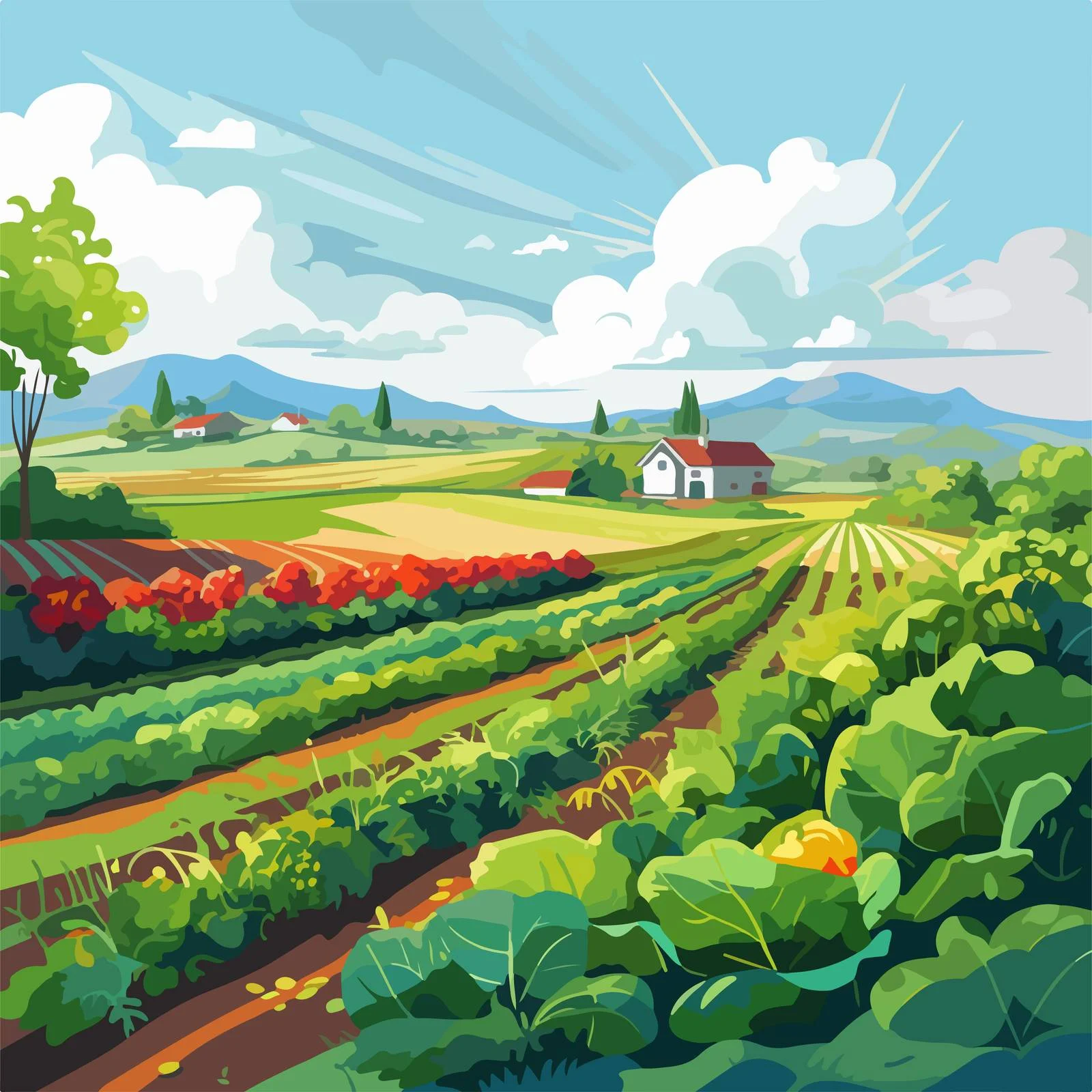 Sustainable Organic Farming: Kitchen Garden Cultivation — free download from Dotvec