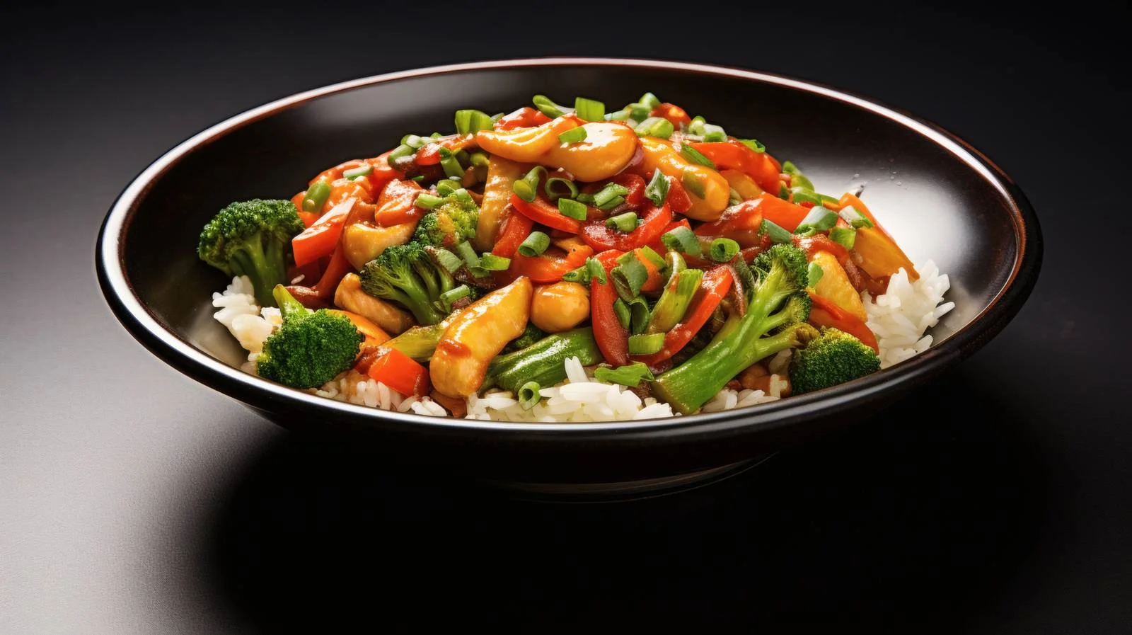 Savory Vegetable Stir Fry with Rice — free download from Dotvec