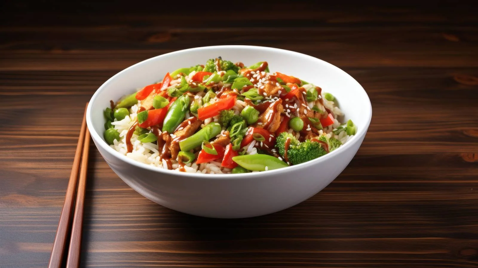 Wholesome Vegetable Stir-Fry on White Background — free download from Dotvec