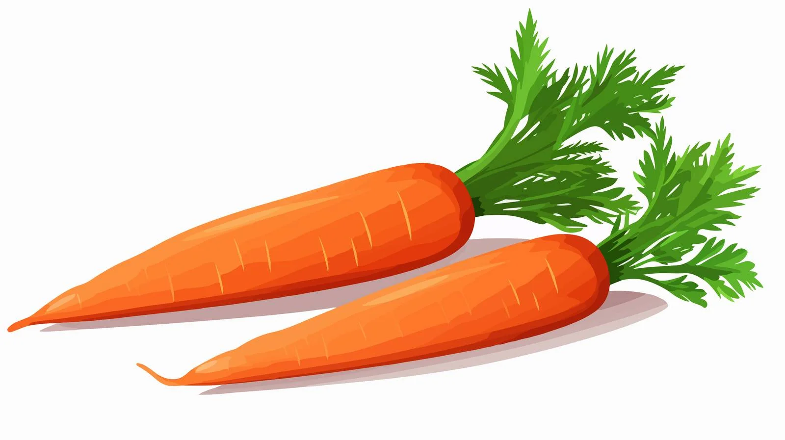 Orange Carrots Vector Illustration — free download from Dotvec