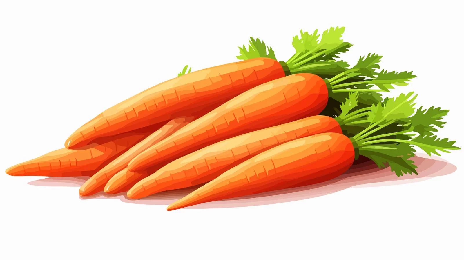 Orange Carrots Vector Illustration — free download from Dotvec