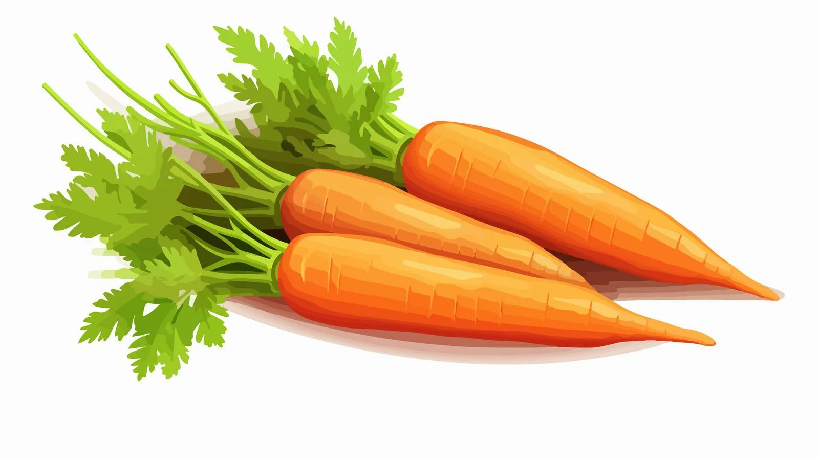 Orange Carrots Vector Illustration — free download from Dotvec