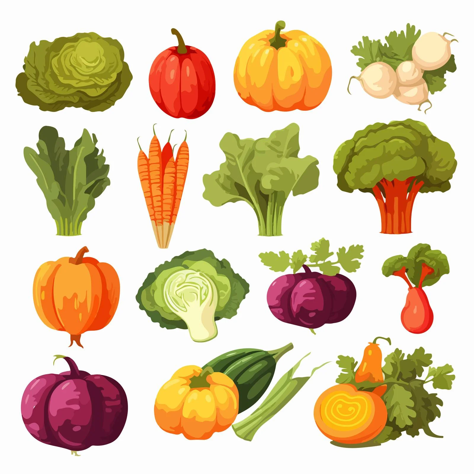 Nutritious Vegetable Assortment for a Healthy Lifestyle — free download from Dotvec
