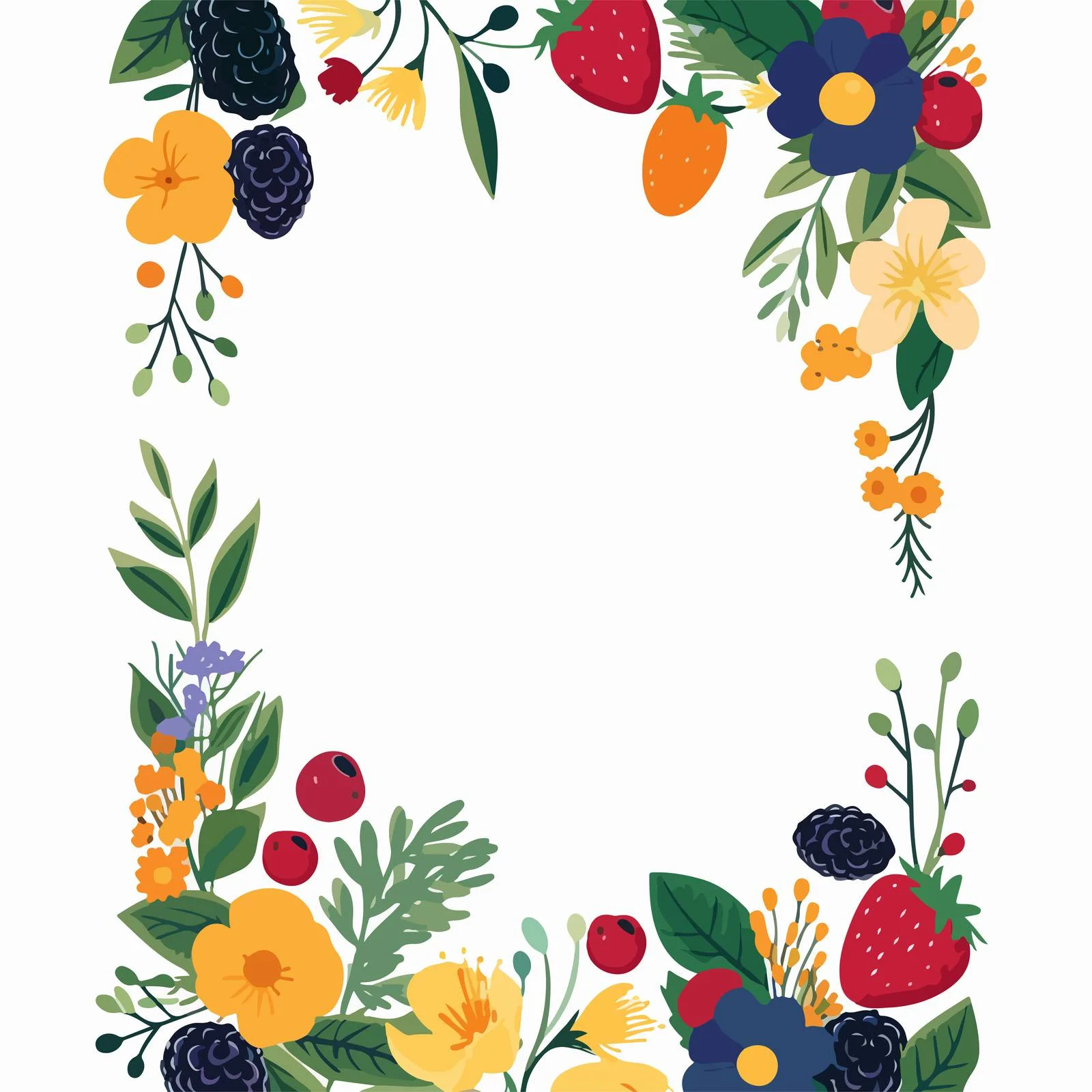 Elegant Vertical Event Poster Template Decor — free download from Dotvec