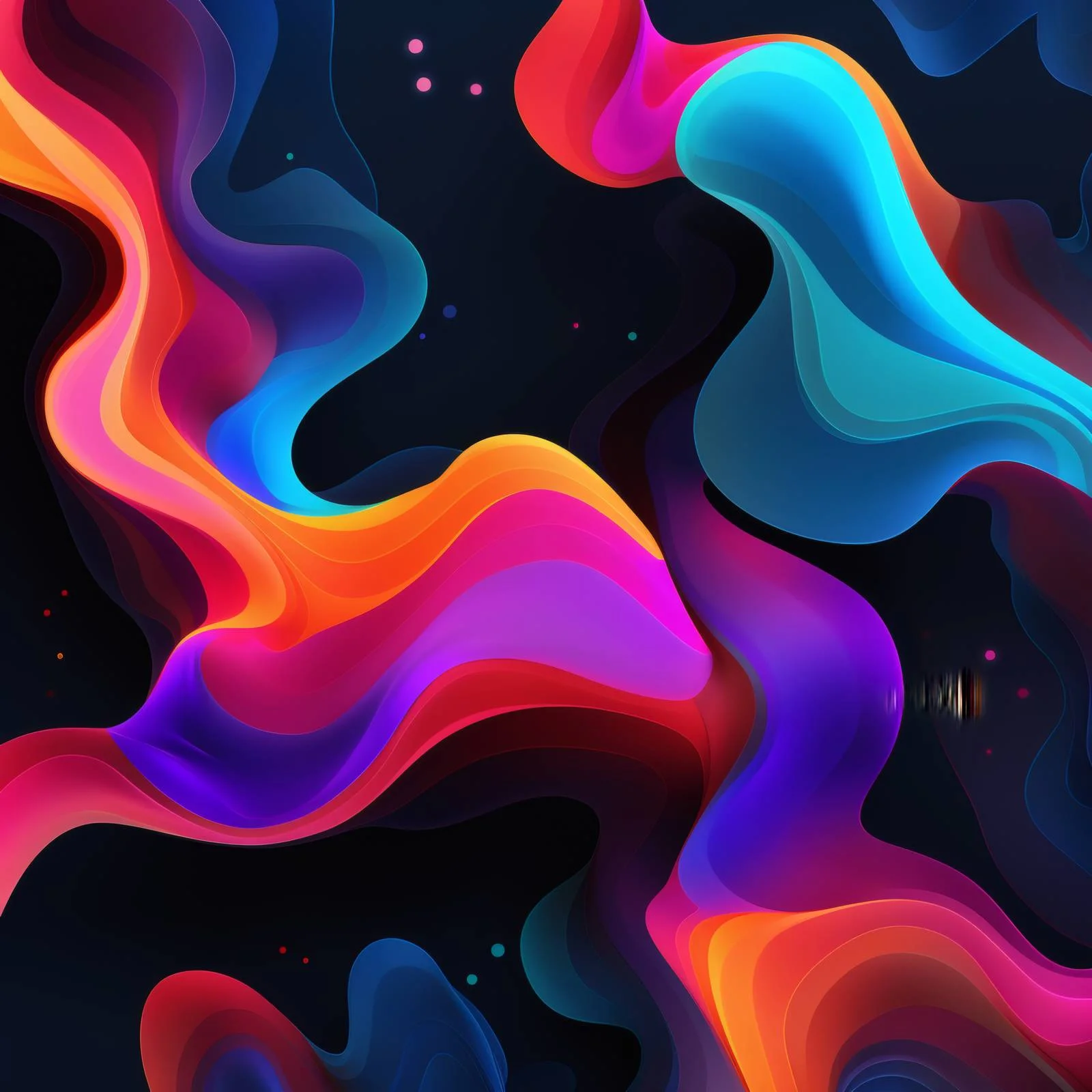 Dynamic Black Abstract Liquid Brightness Background — free download from Dotvec