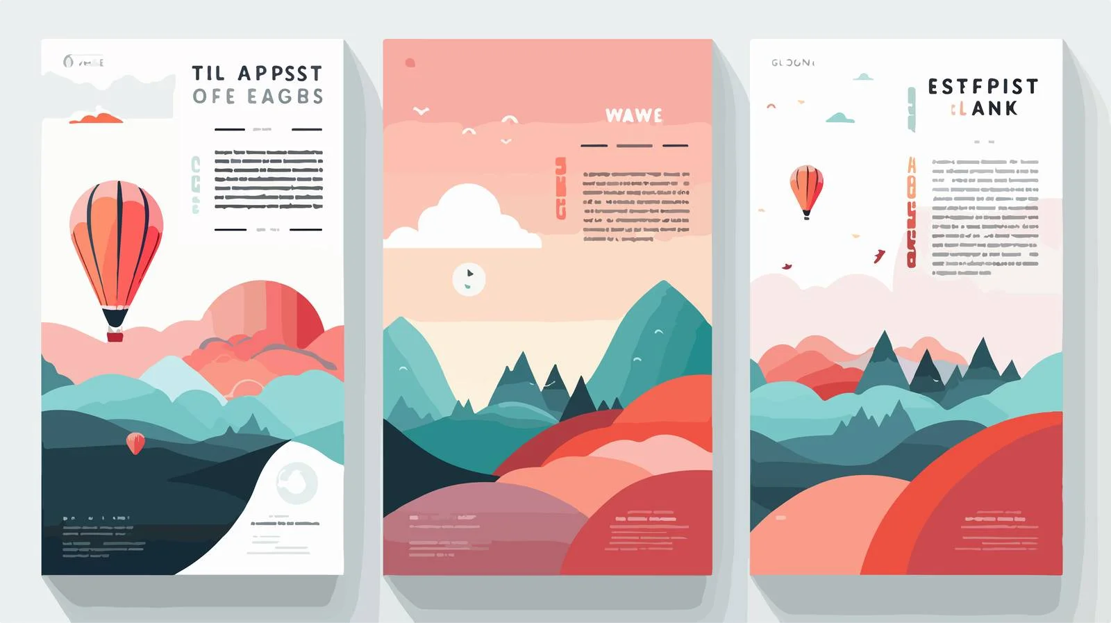 Vertical Brochure Template Design — free download from Dotvec