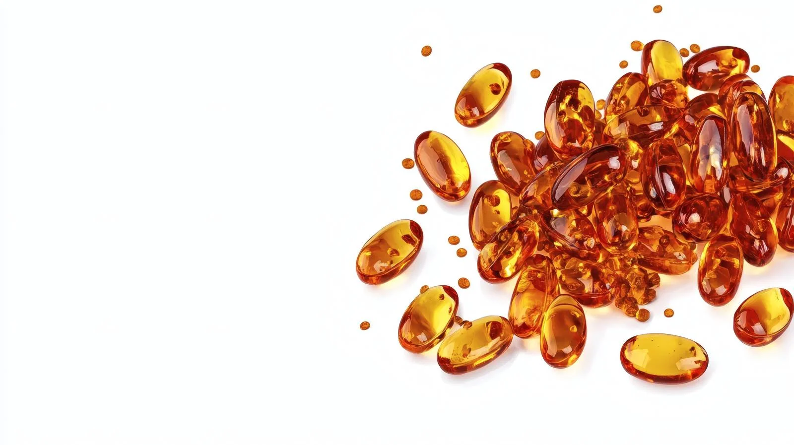 Pure Vitamin Coenzyme Q10 on White — free download from Dotvec