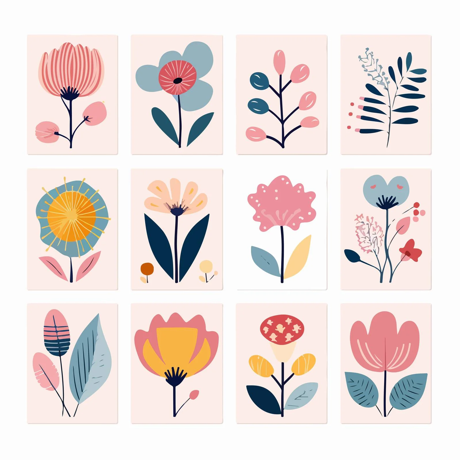 Contemporary Wall Art Collection: Abstract Posters — free download from Dotvec