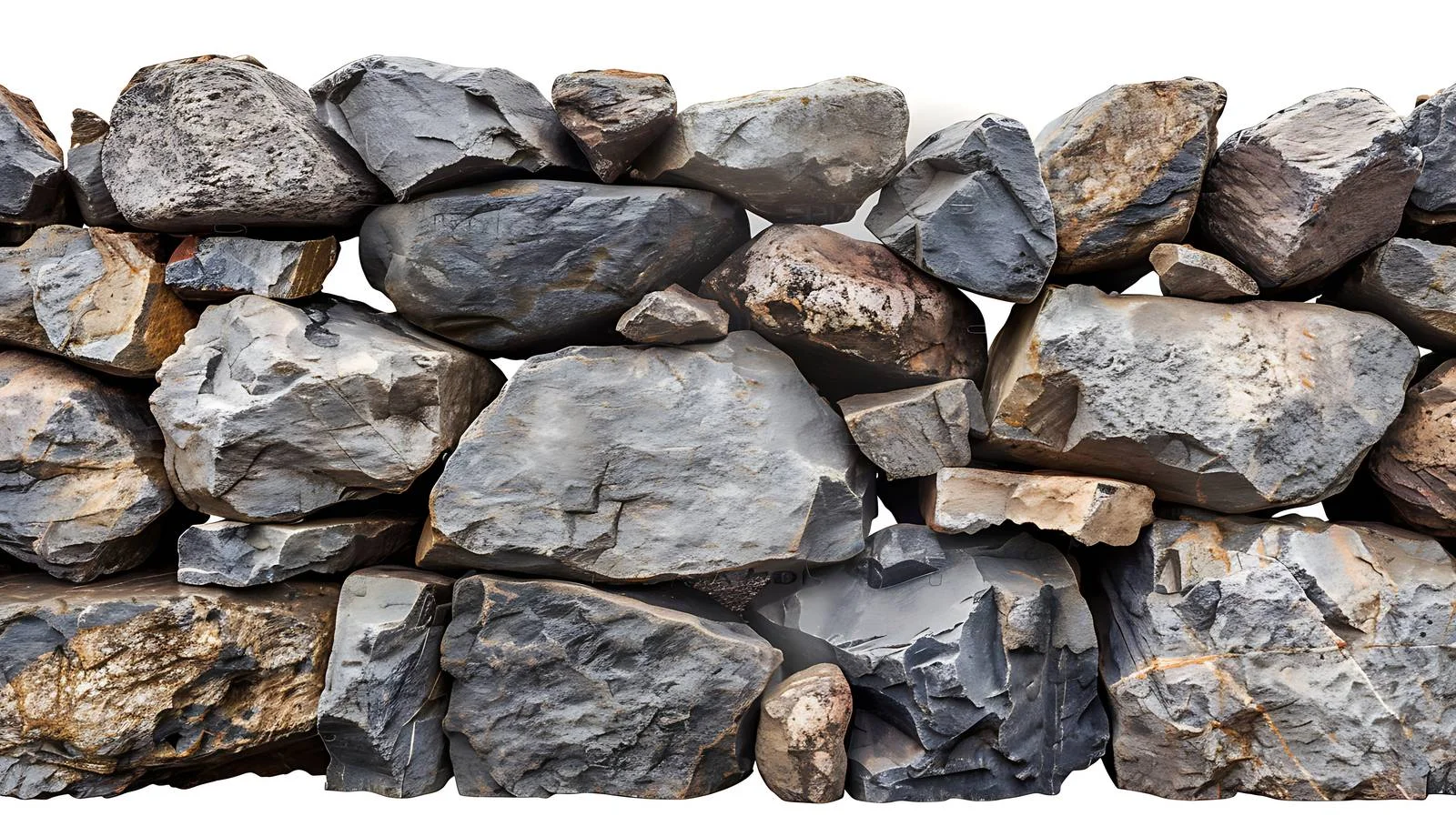 Large Stones Wall Texture Background Isolated — free download from Dotvec