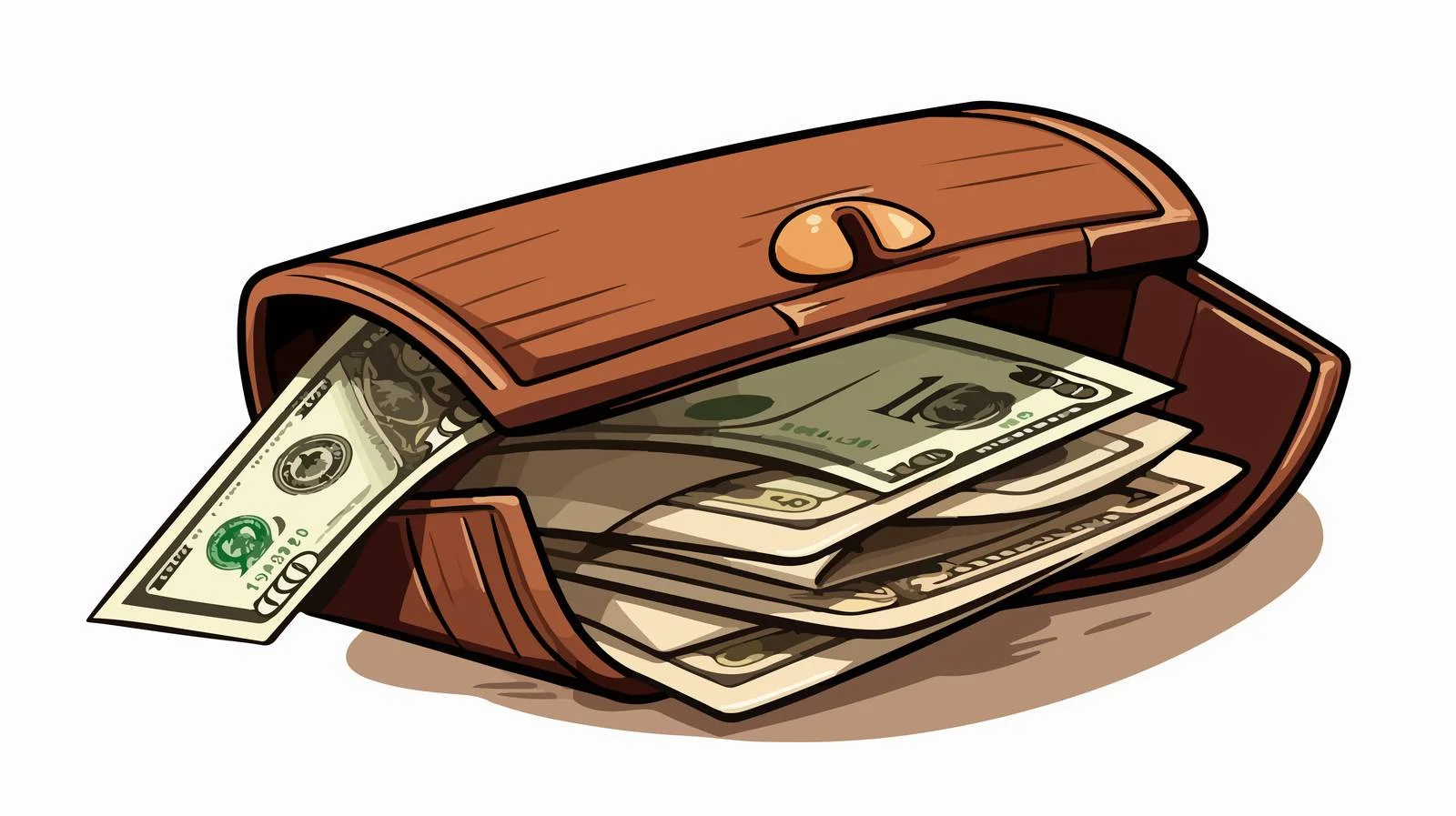 Luxurious Wallet and Credit Cards Display — free download from Dotvec