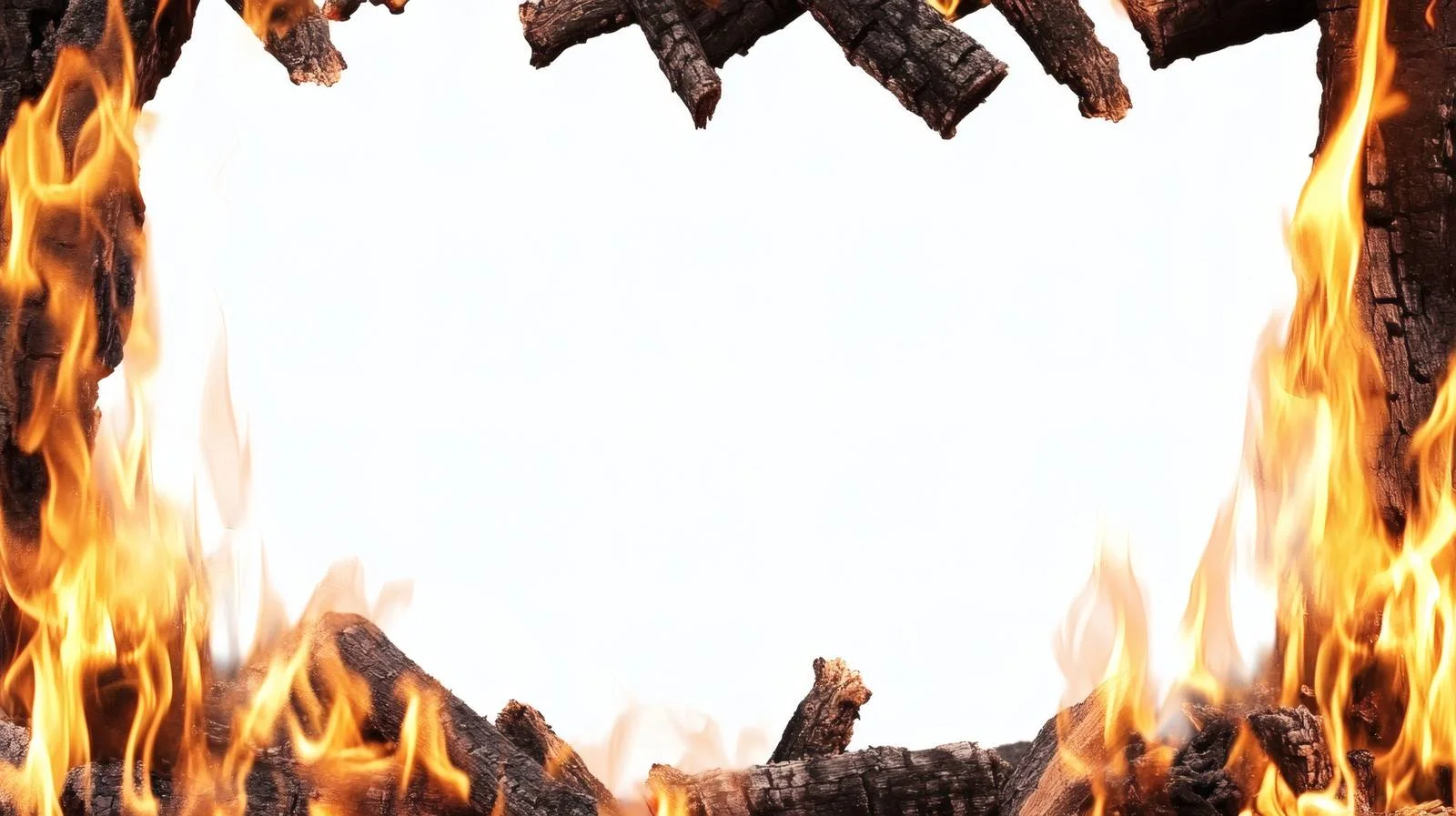 Elegant Walpurgis Night Bonfire Frame Design — free download from Dotvec