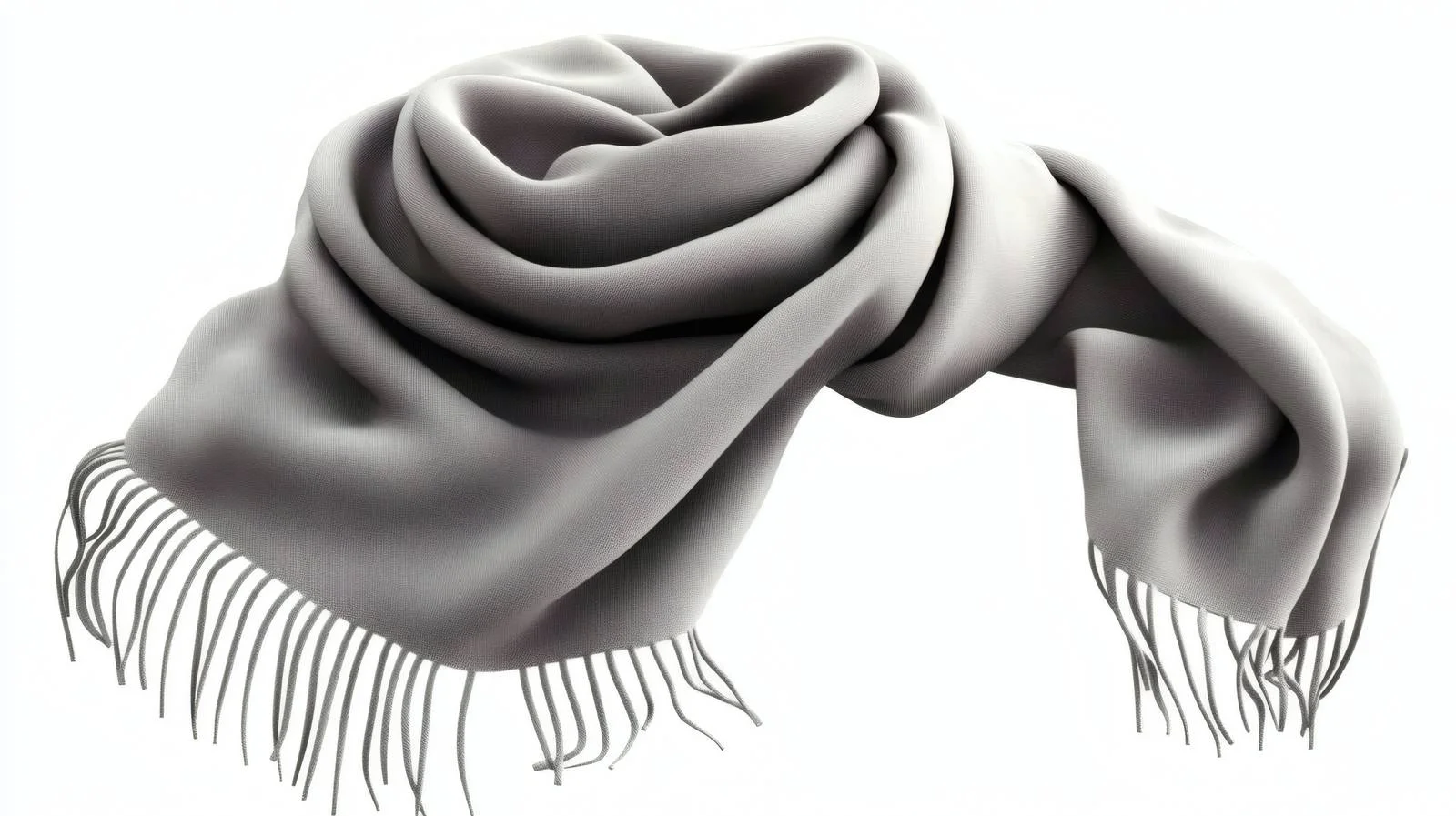 Elegant Warm Gray Blanket White Background — free download from Dotvec