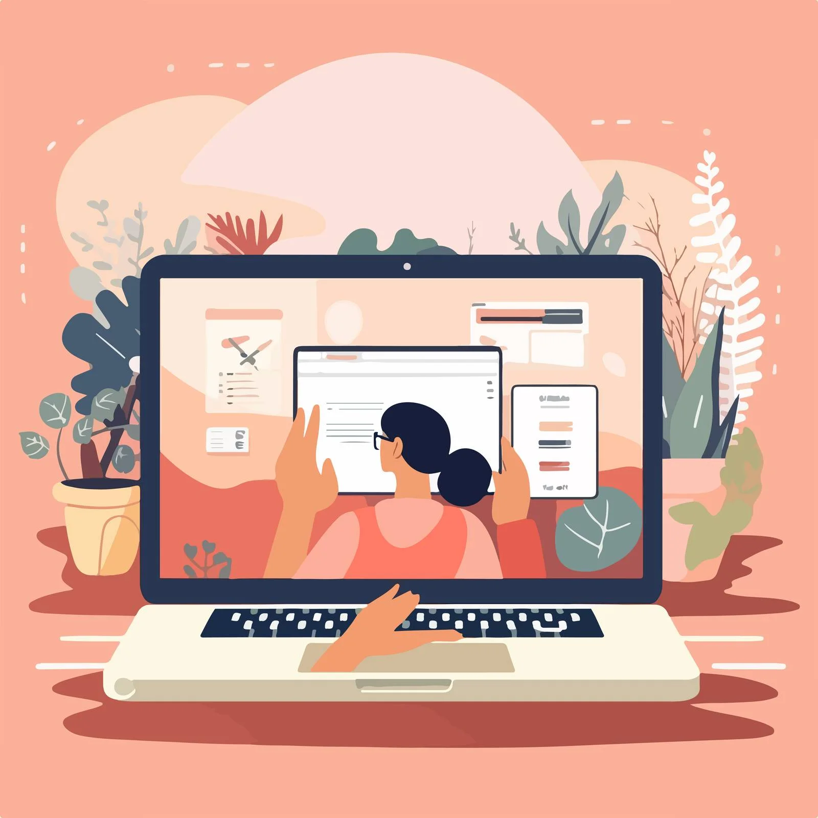 Online Video Streaming with Laptop Keyboard 300a4602-5b43-4946-8882-127a72b0f040 — free download from Dotvec