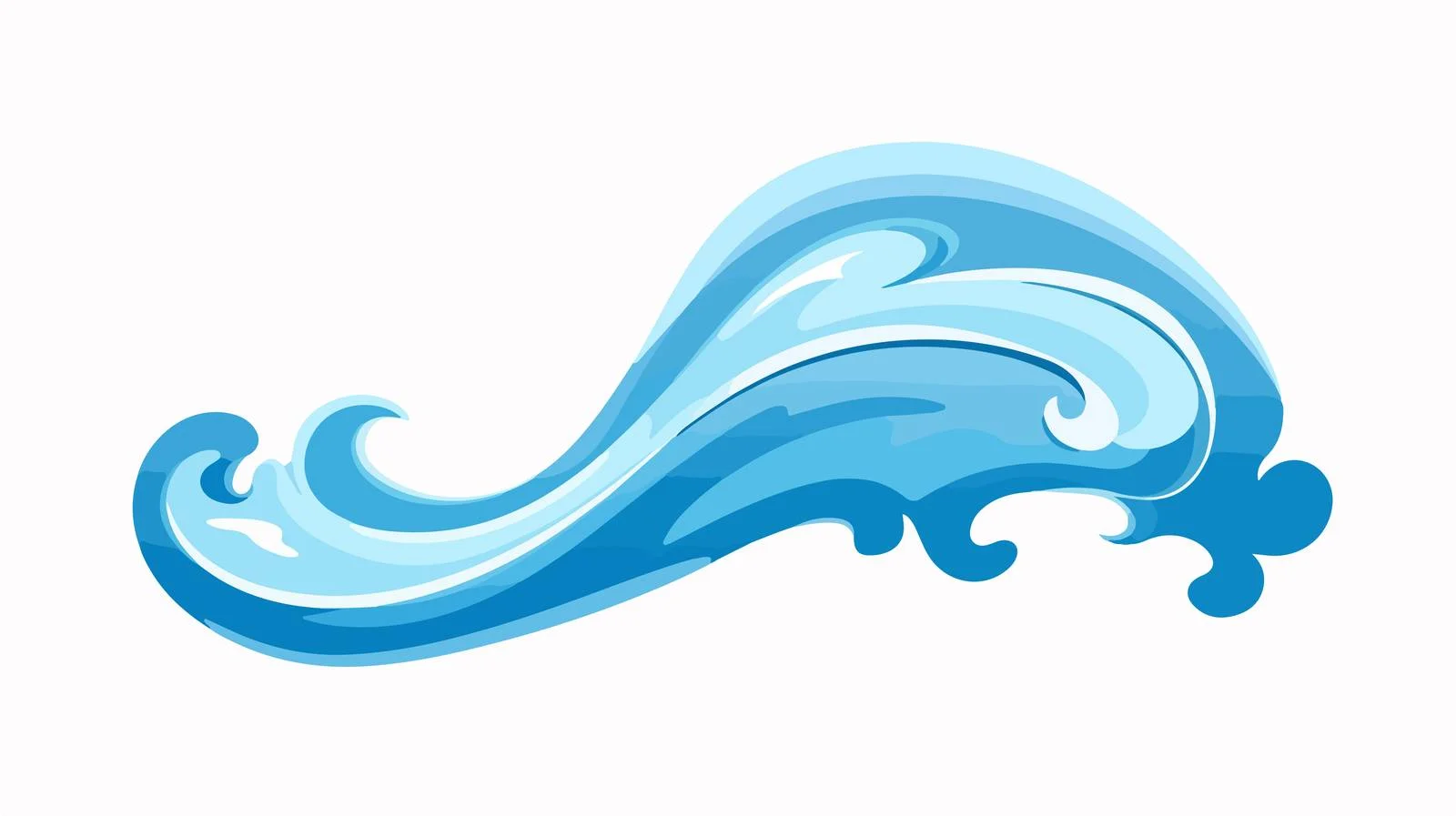 Water Splash Cartoon Style Icon — free download from Dotvec
