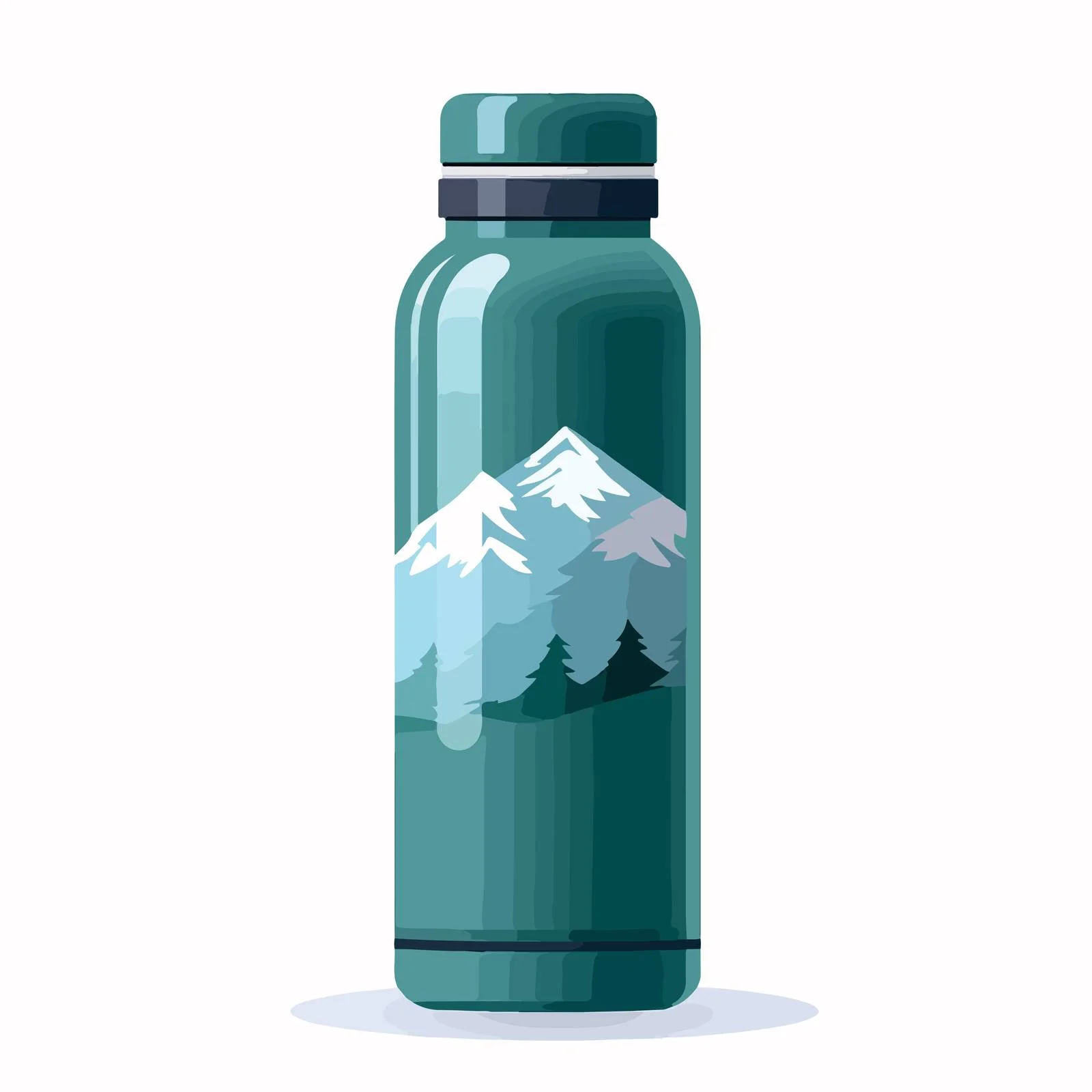Eco-Friendly Reusable Water Bottle for Sports — free download from Dotvec