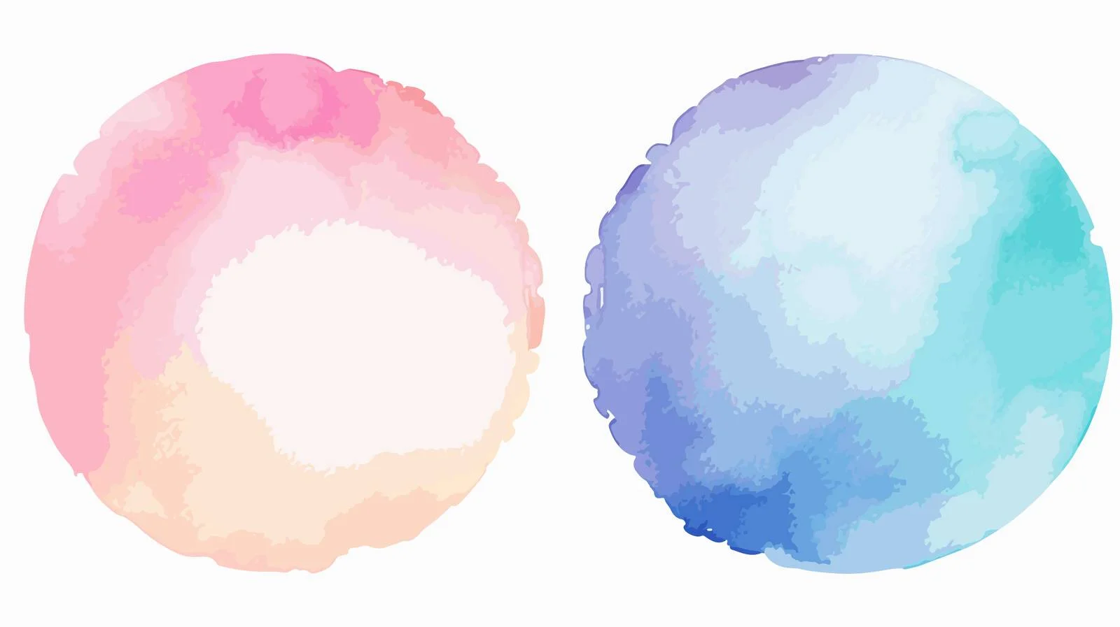 Beautiful Circular Watercolor Gradient Background — free download from Dotvec