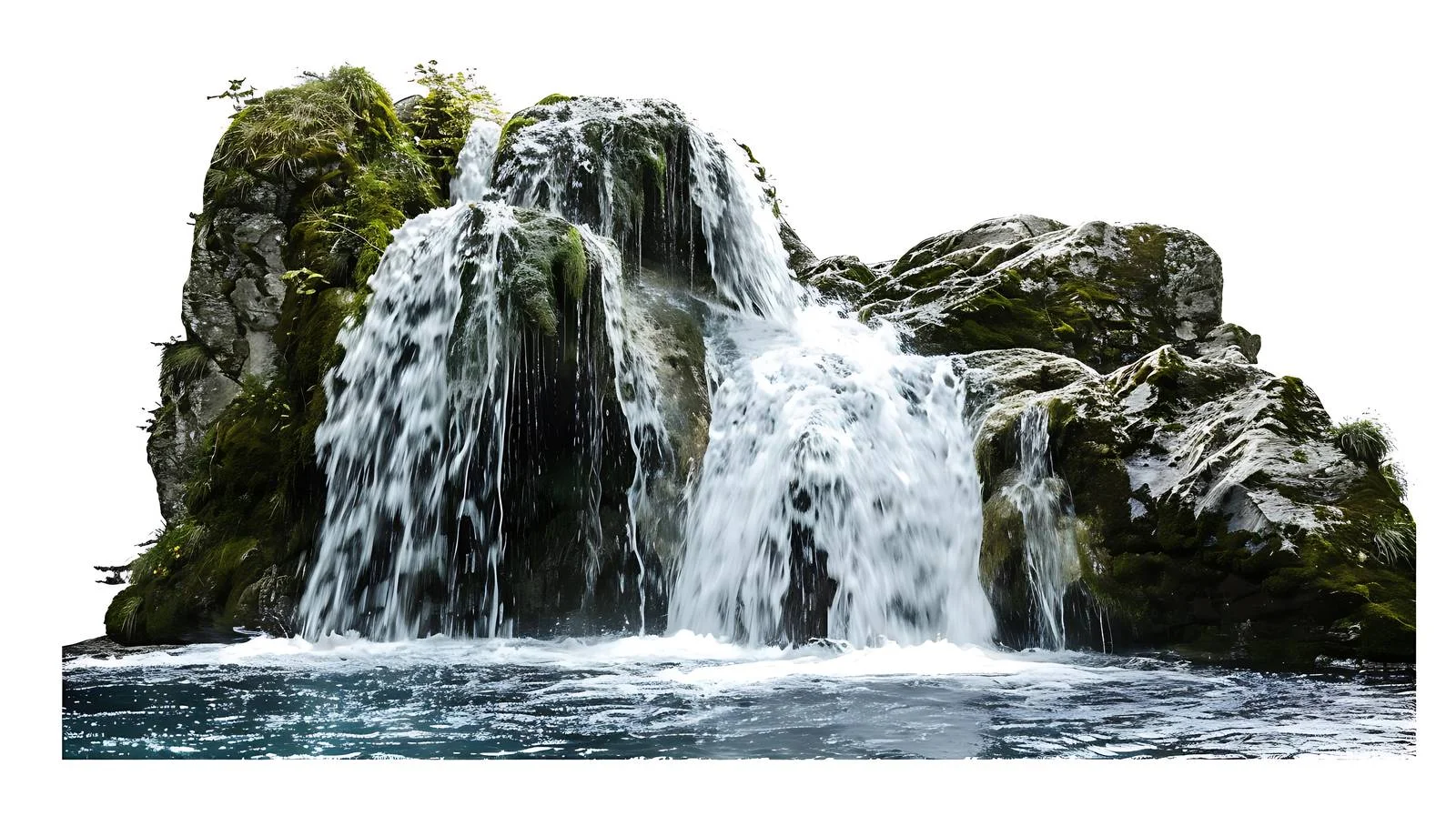 Majestic Szklarki Waterfall in the Mountains — free download from Dotvec