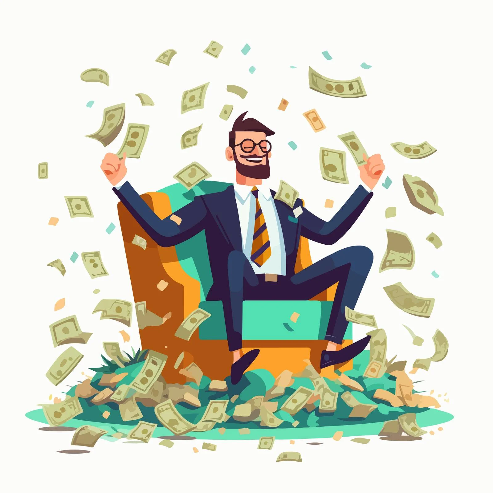 Celebrating Wealth: Joy of Luxurious Spending — free download from Dotvec