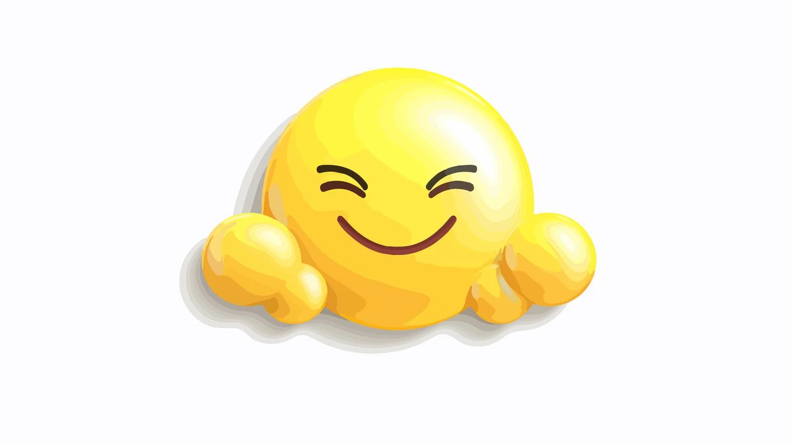 Weather Forecast Icon - Sun Behind Cloud — free download from Dotvec