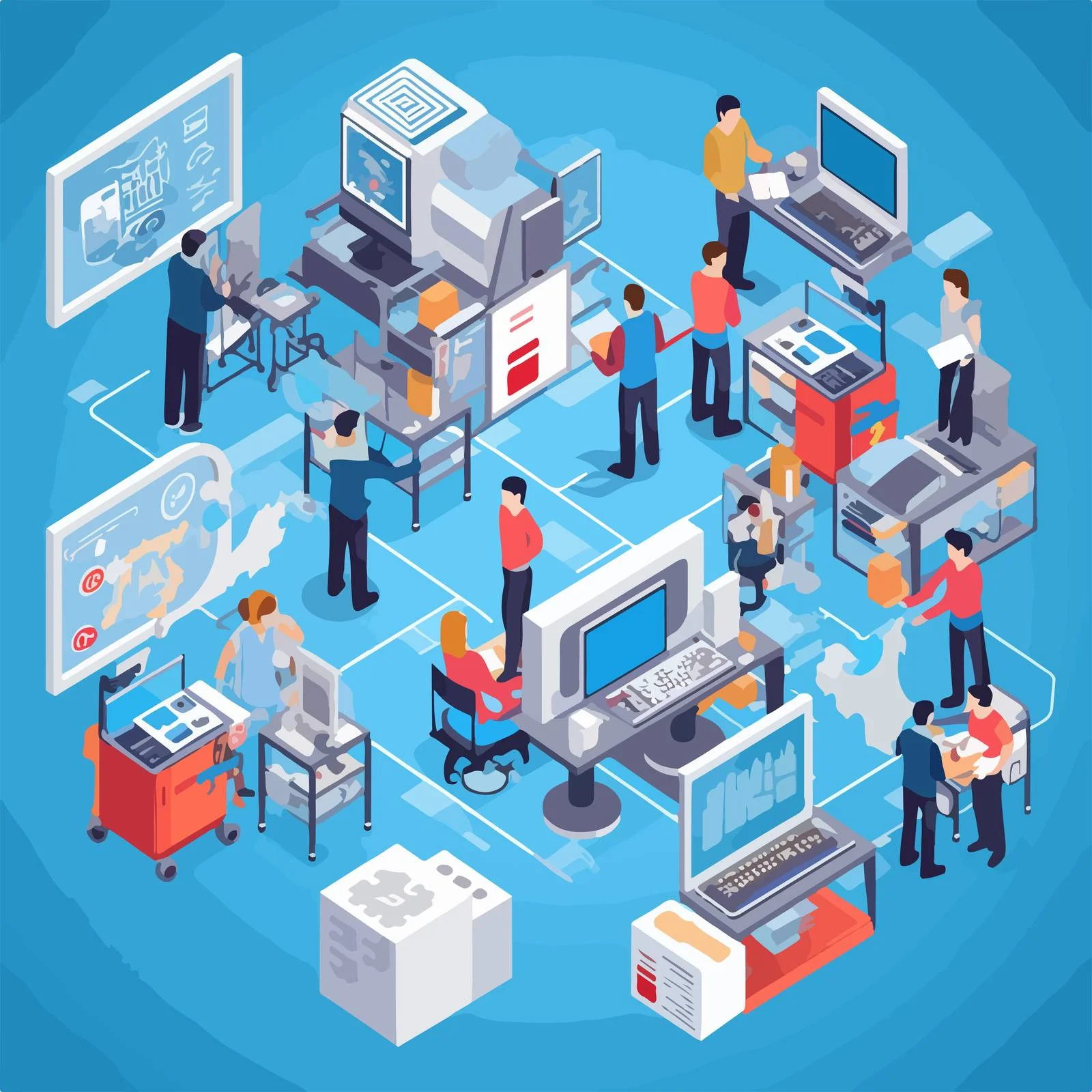 Professional Print Shop Banner Template — free download from Dotvec