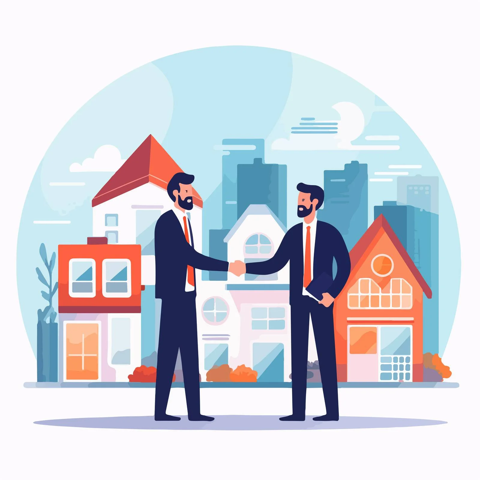 Professional Real Estate Agent Banner Template — free download from Dotvec