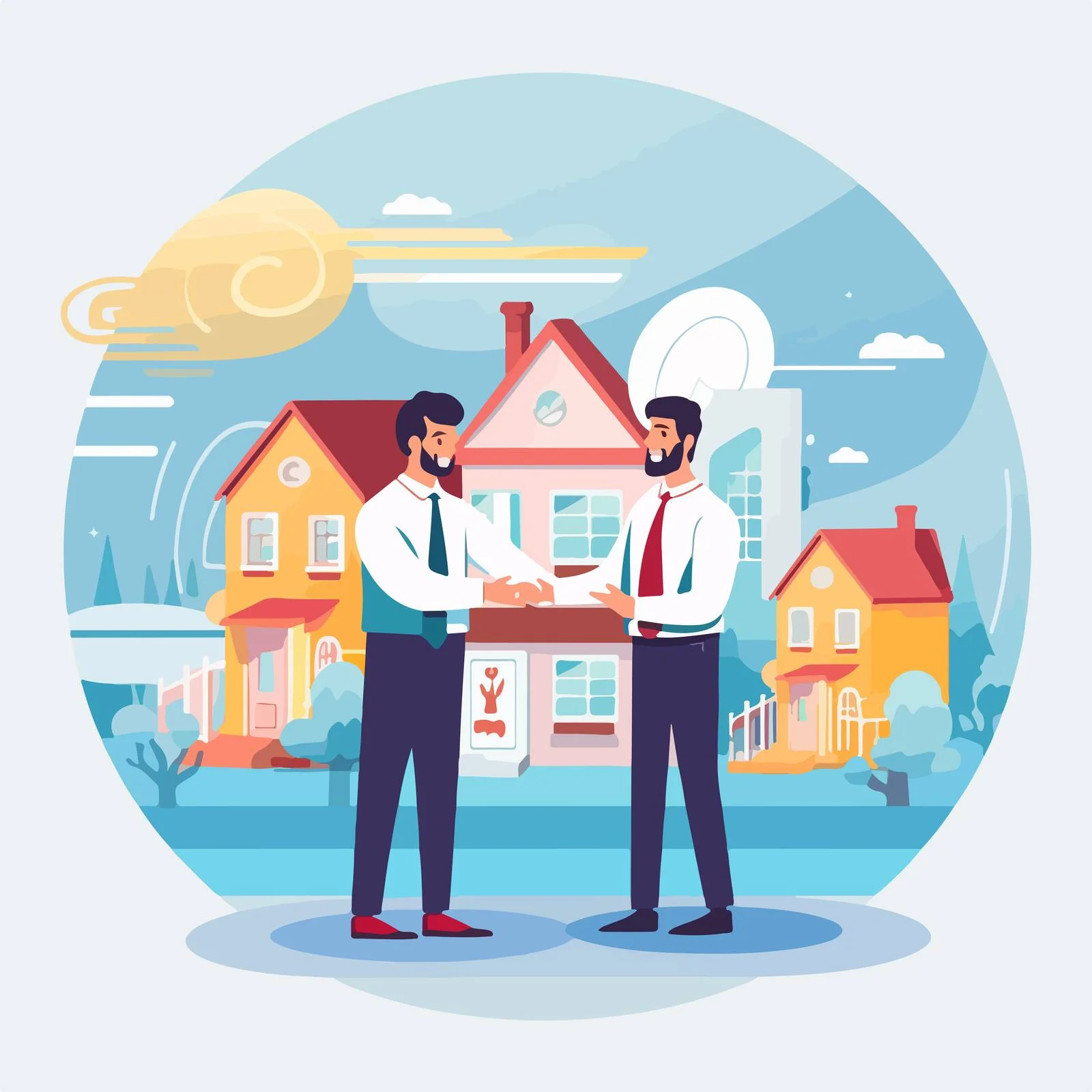 Real Estate Agent Banner Template Design — free download from Dotvec