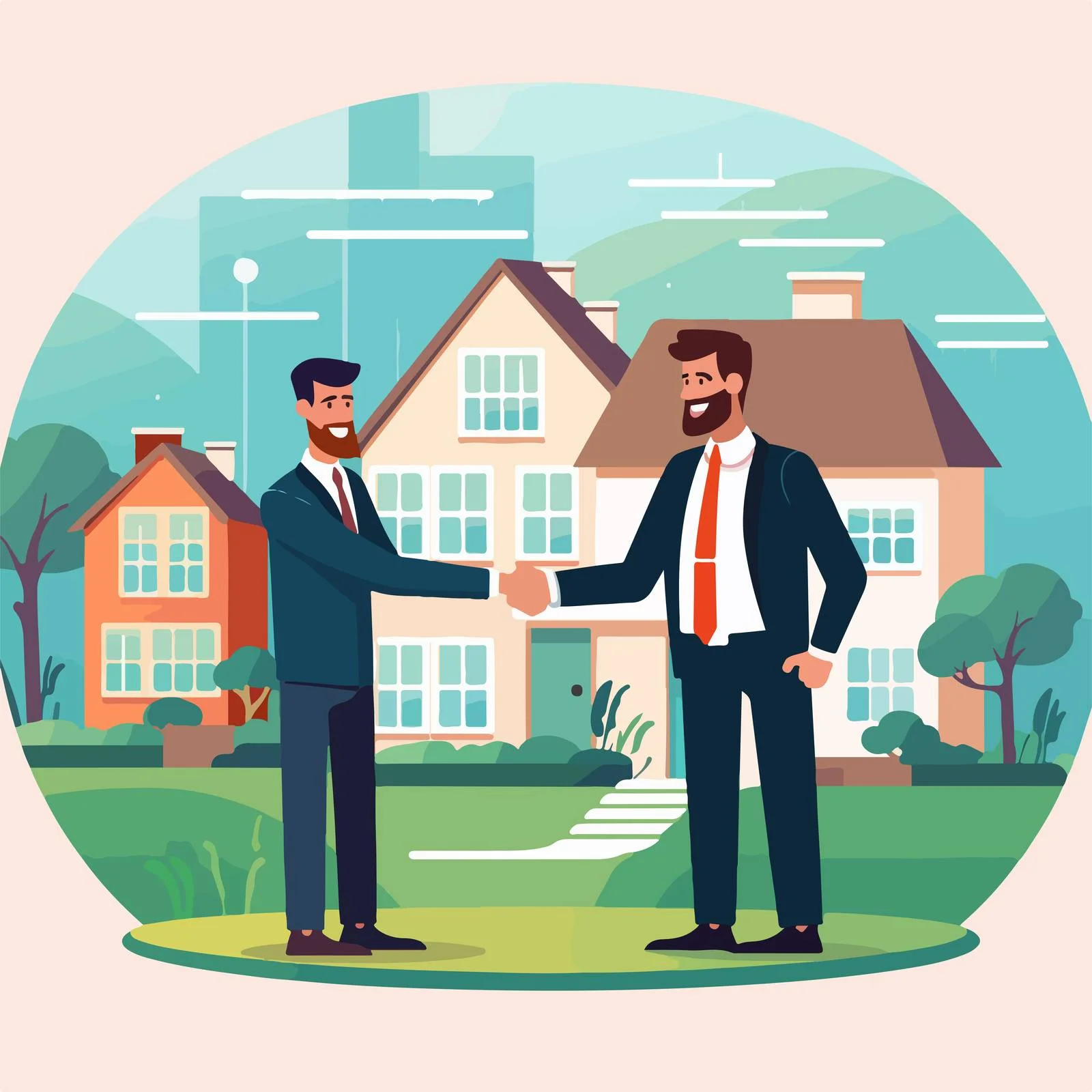 Modern Real Estate Agent Web Banner Design — free download from Dotvec