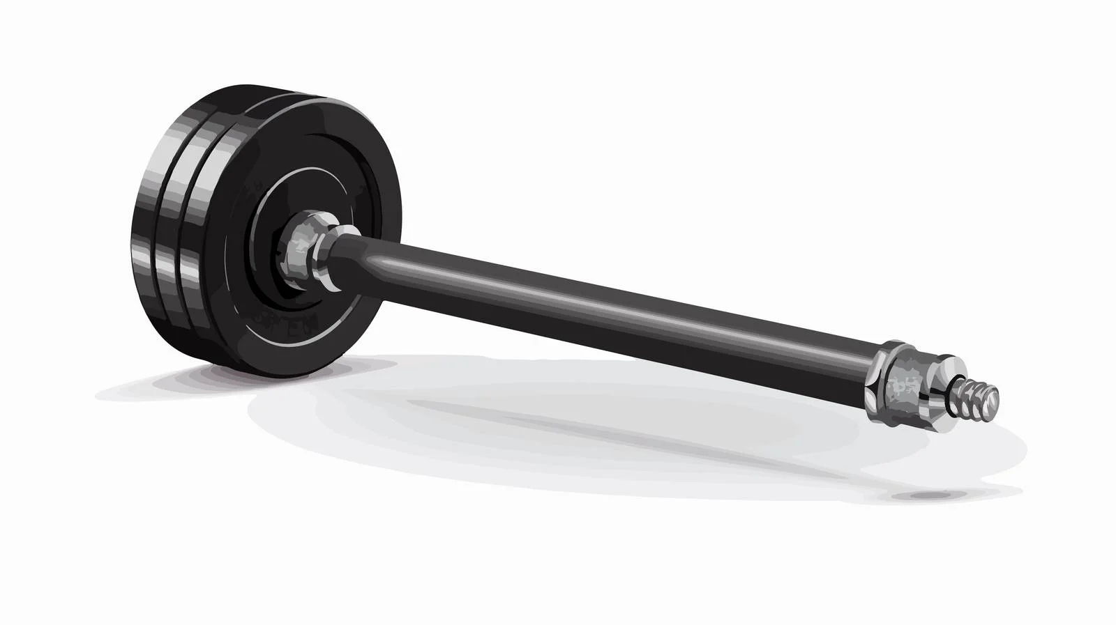 Heavy Steel Bar Icon — free download from Dotvec