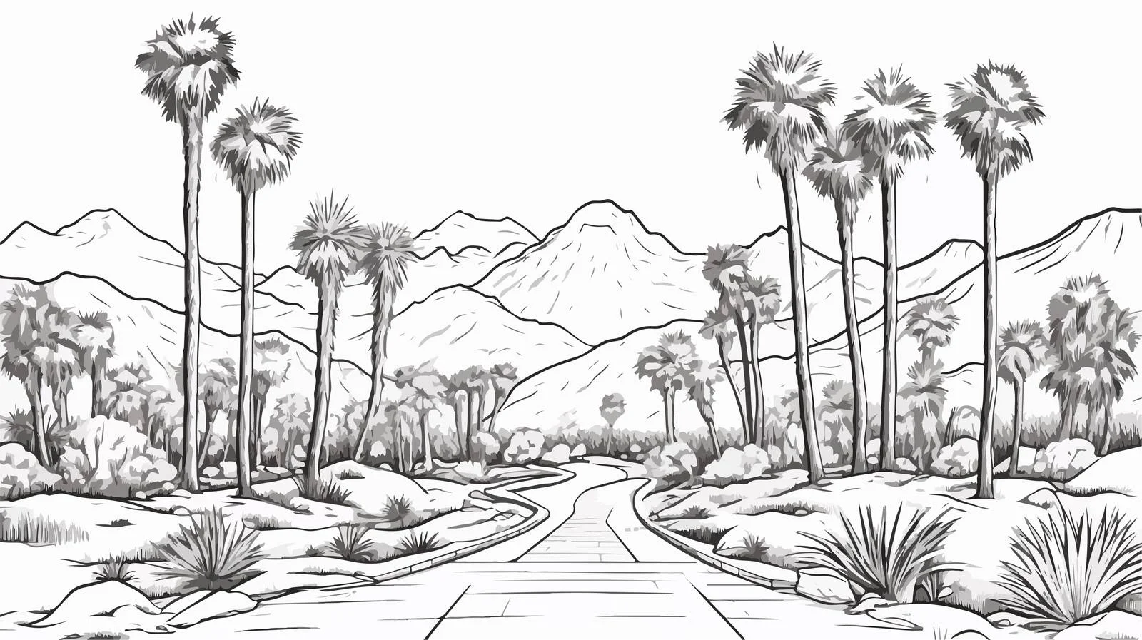 Journey to Majestic Mountains — free download from Dotvec